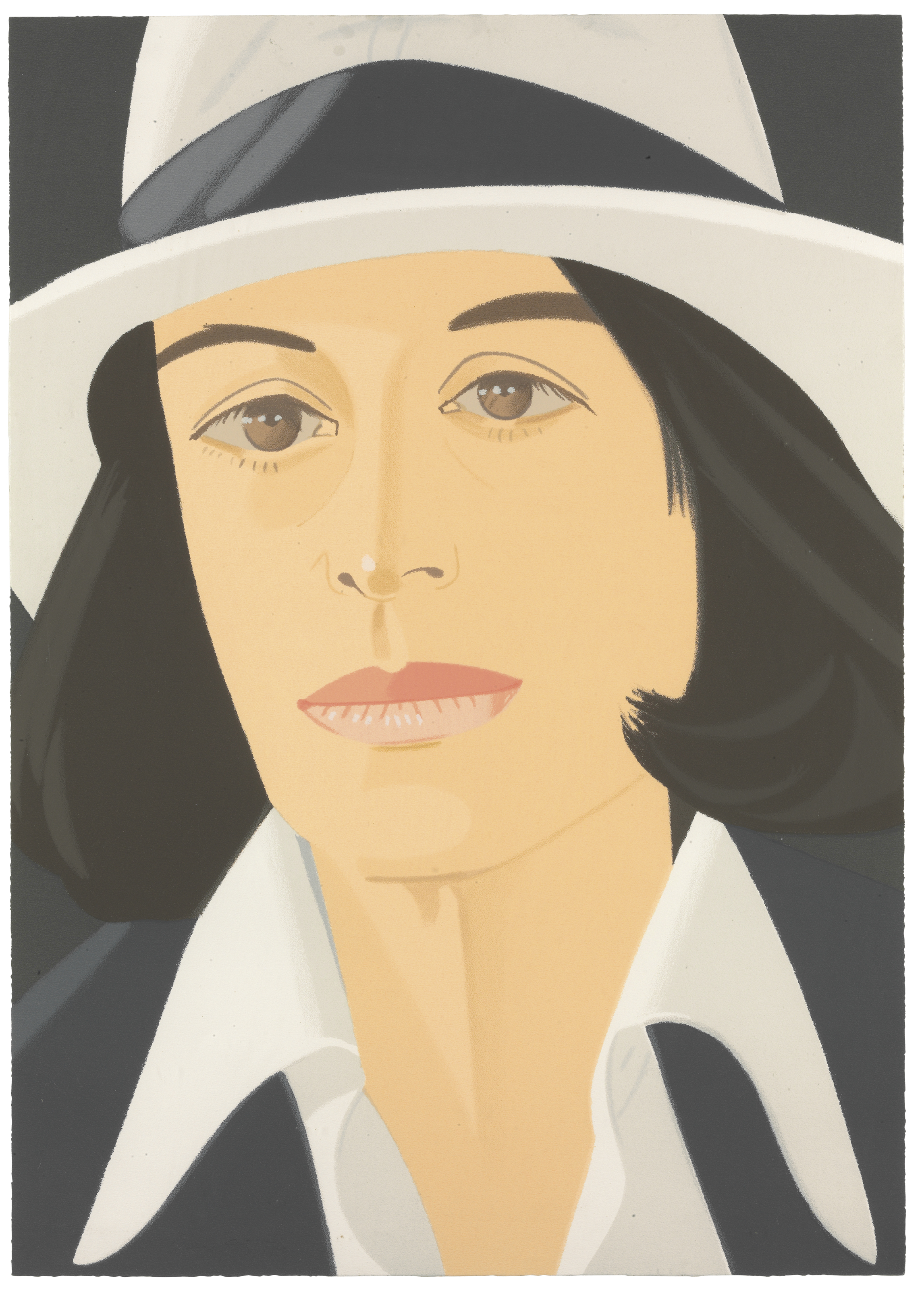 Alex Katz — Белая шляпа