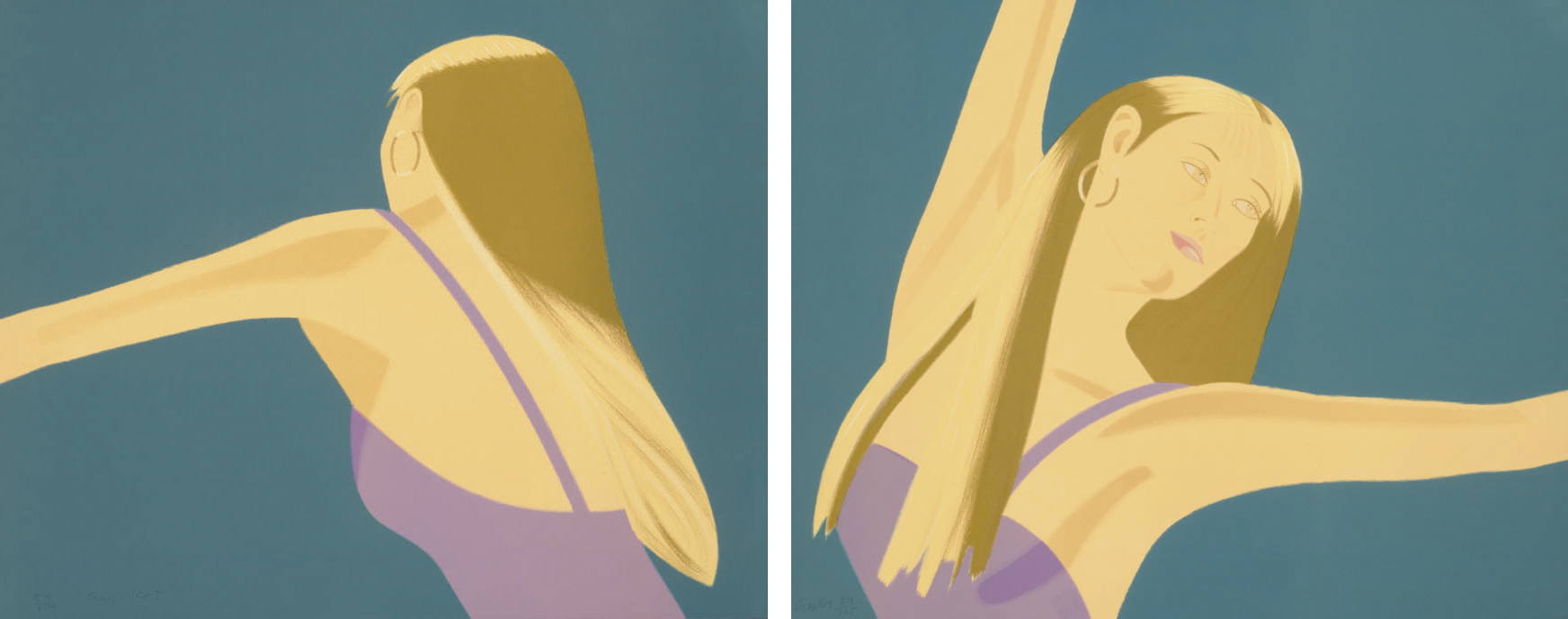 Alex Katz — Танец Уильяма Дунаса I-IV (M. 146-49)