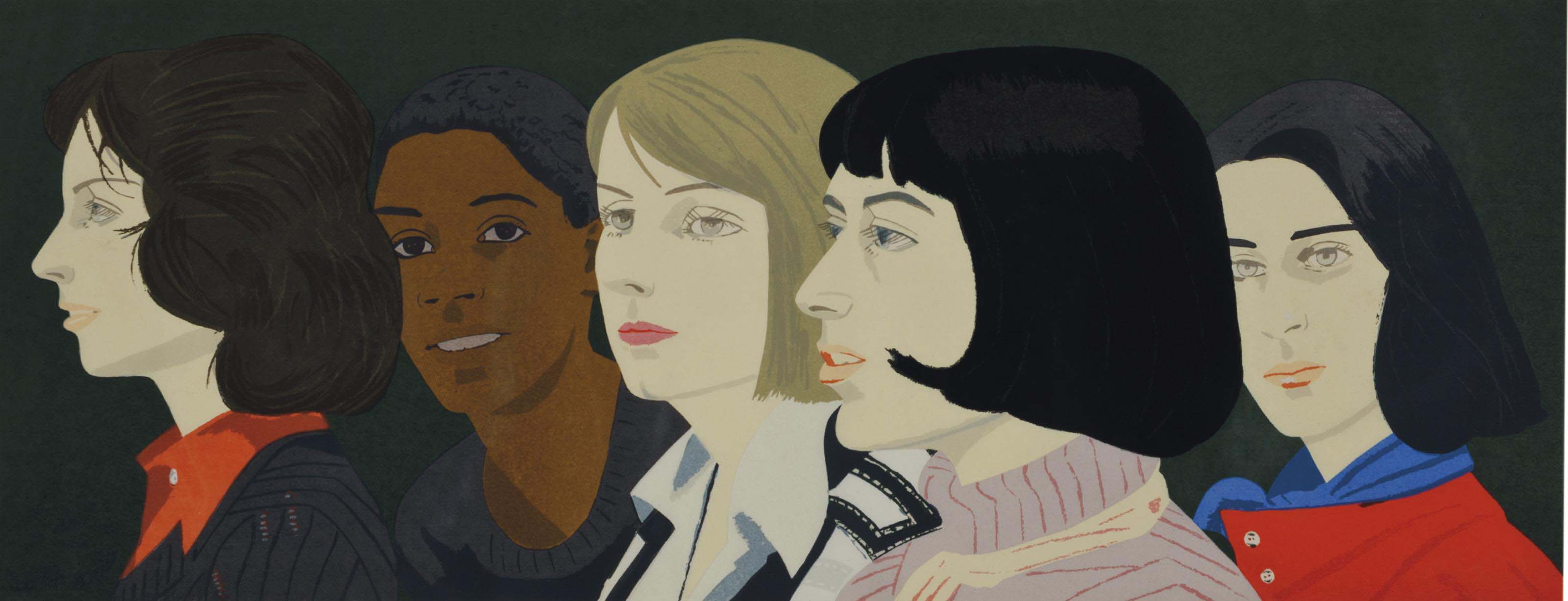 Alex Katz — Пять женщин (М. 94)