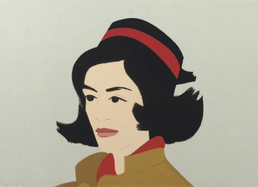 Alex Katz — Ада в шляпе, от Алекса и Ады, 1960-е - 1980-е