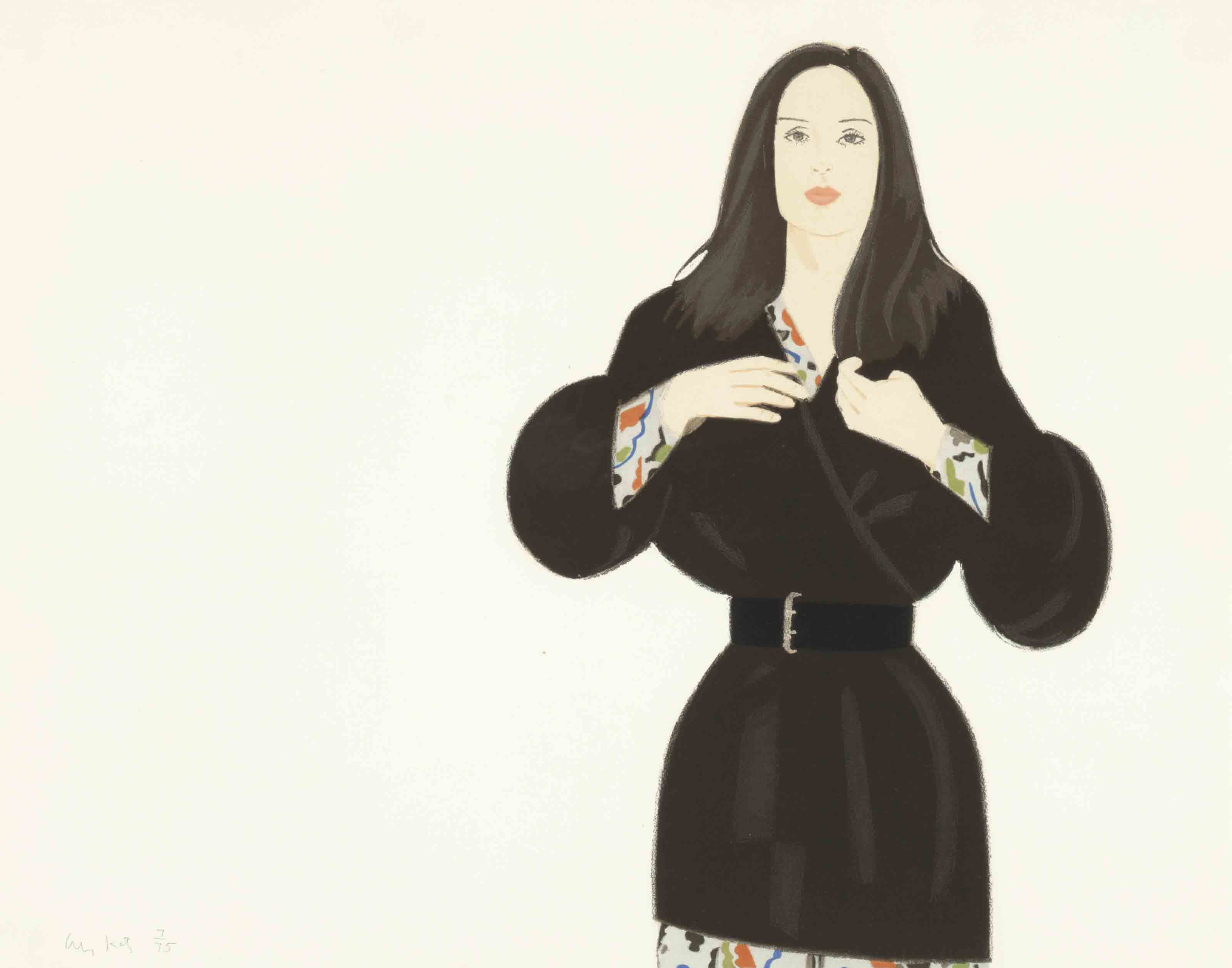 Alex Katz — Мария II, из серии "Мария"
