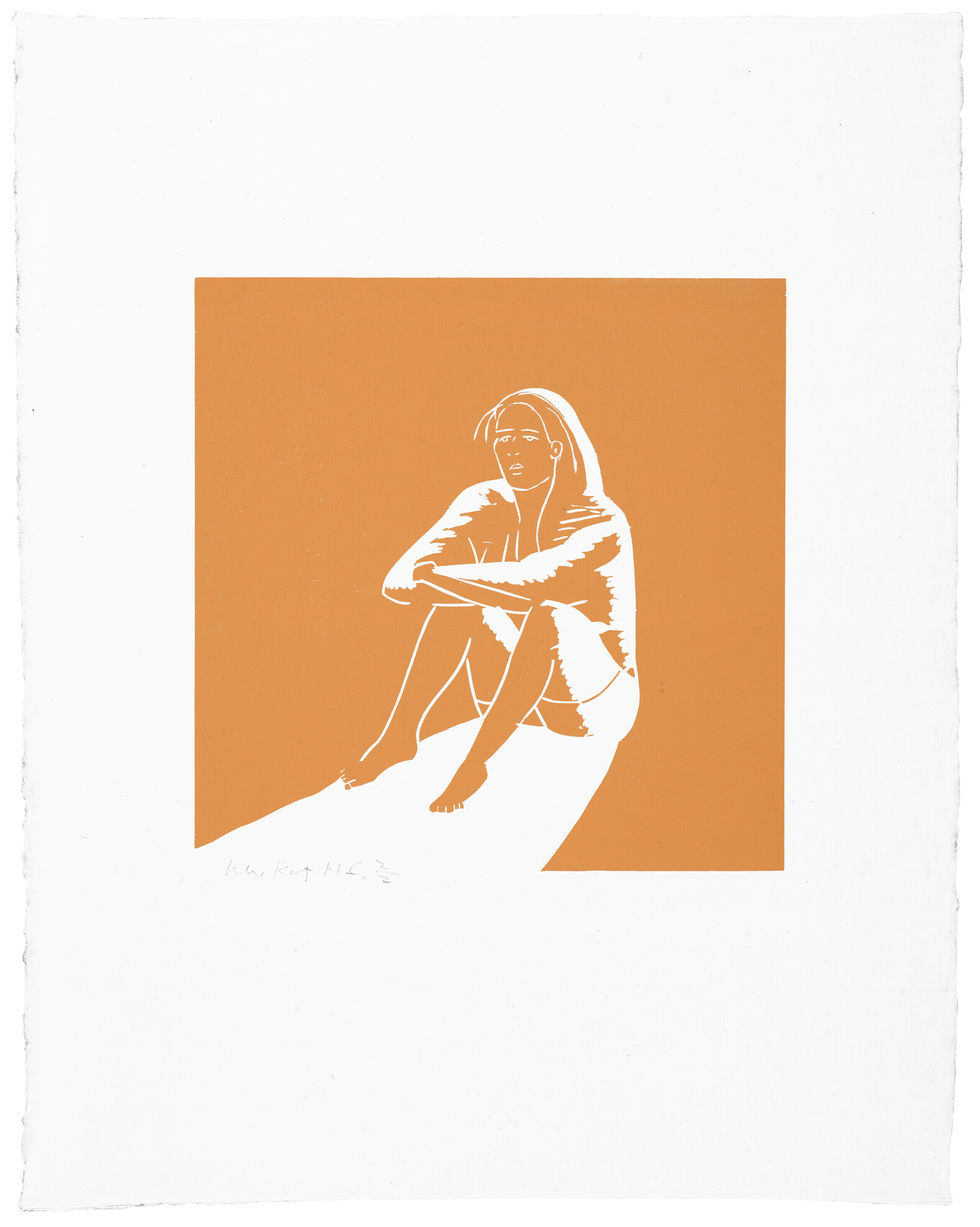 Alex Katz — Ким, с Дня труда в Линкольнвилле