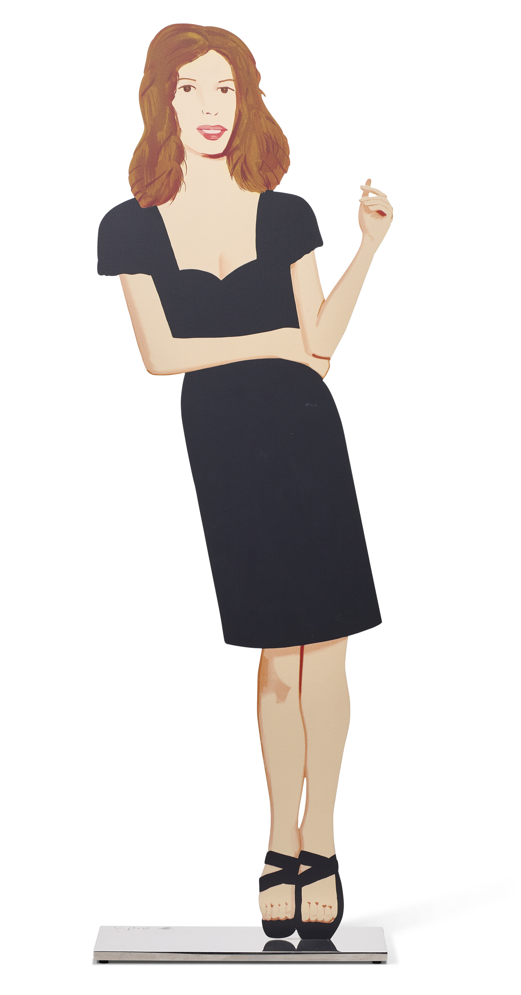 Alex Katz — Черное платье 2 (Cecily), из коллекции Black Dress (cutout edition)