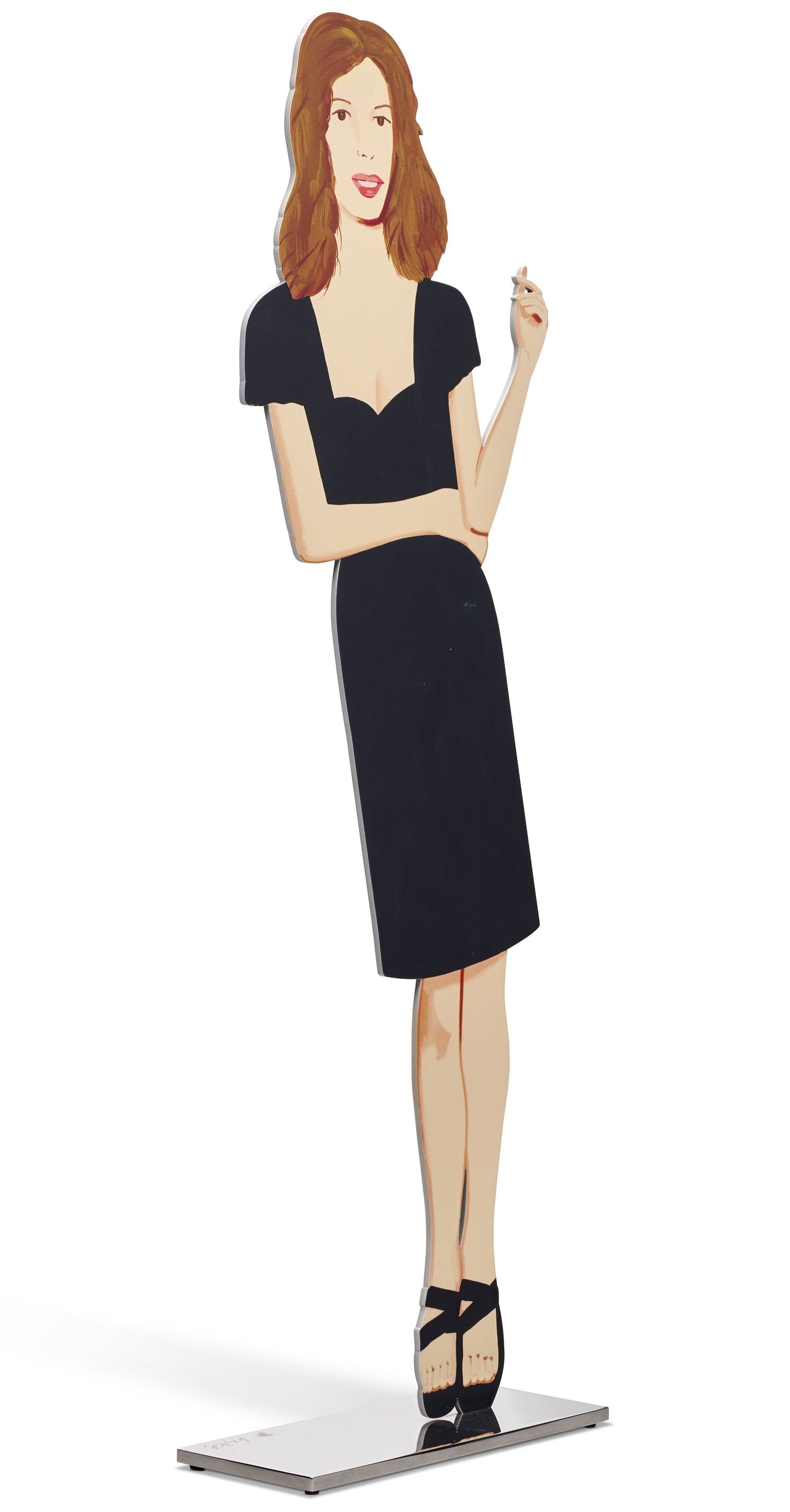 Alex Katz — Черное платье 2 (Cecily), из коллекции Black Dress (cutout edition), изображение 3
