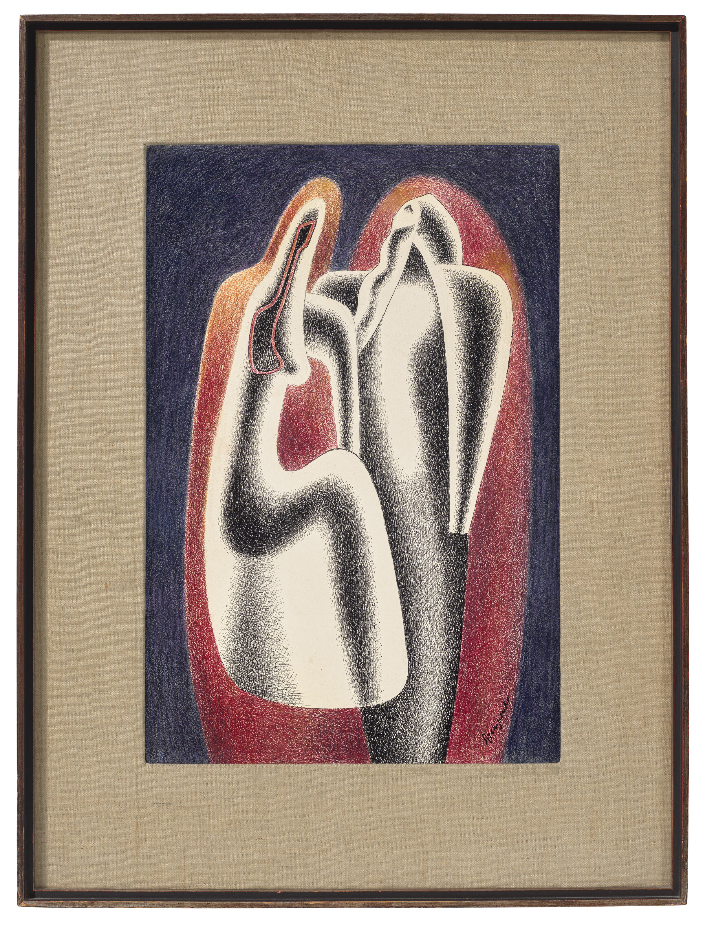 Alexander Archipenko — Освещенные фигуры, изображение 2