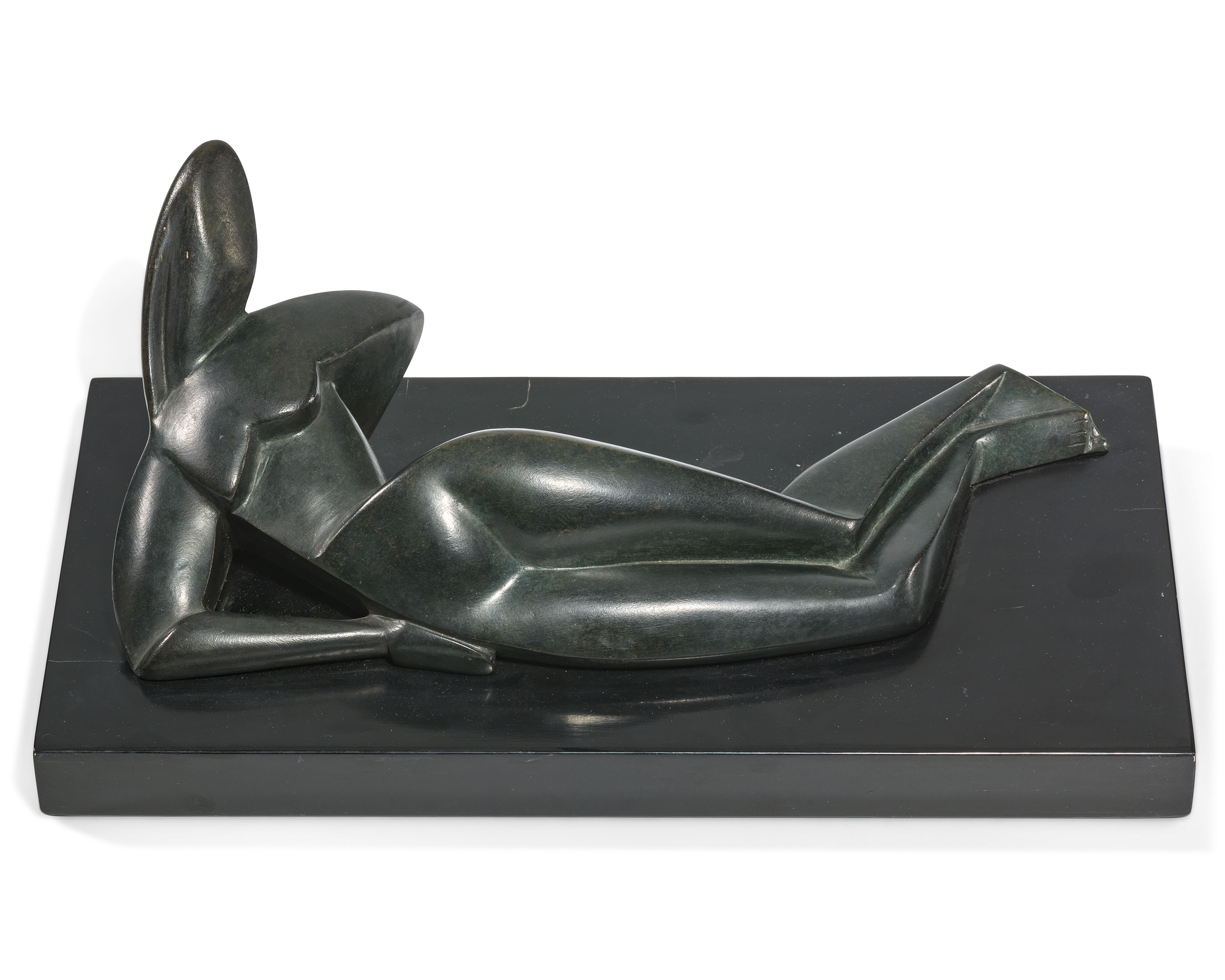 Alexander Archipenko — Маленькая лежащая фигурка, изображение 3