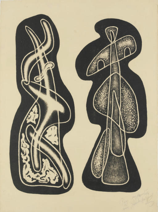 Alexander Archipenko — Иродий и Саломея (К. 92)