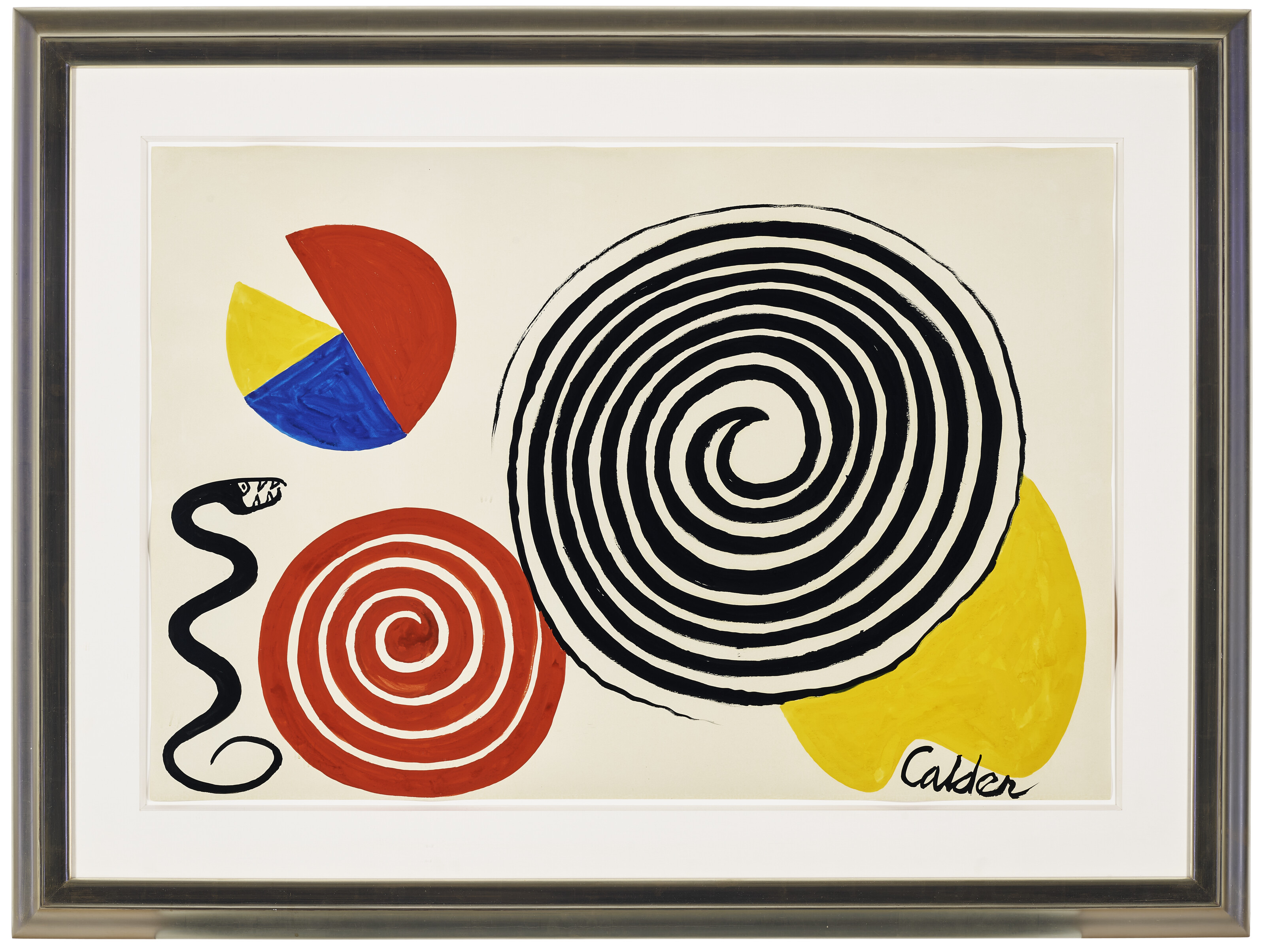 Alexander Calder — Река, Море и Змея, изображение 2