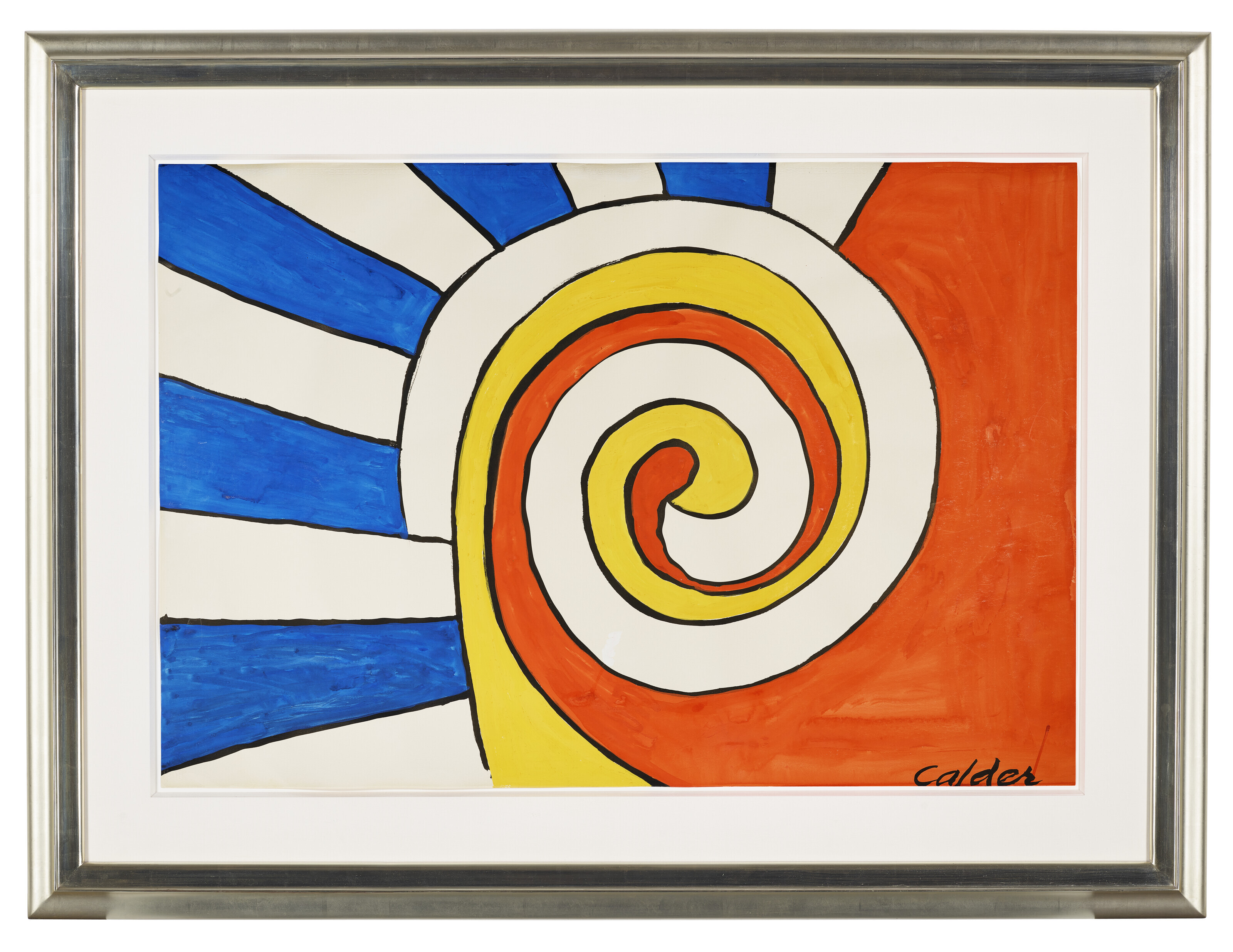 Alexander Calder — Три спирали, изображение 2