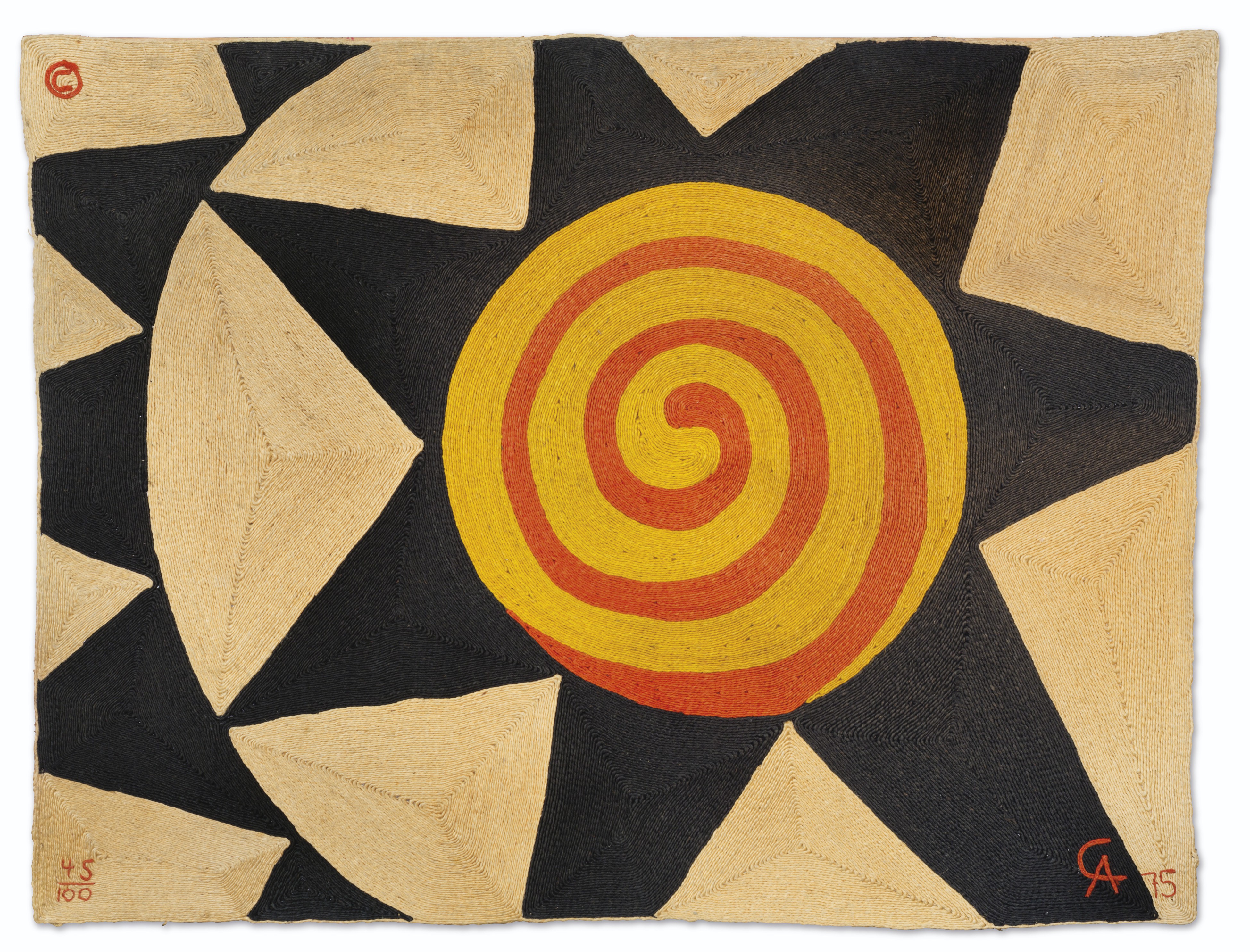 Alexander Calder — ГОБЕЛЕН "ЗВЕЗДА", ОКОЛО 1975 ГОДА, изображение 1