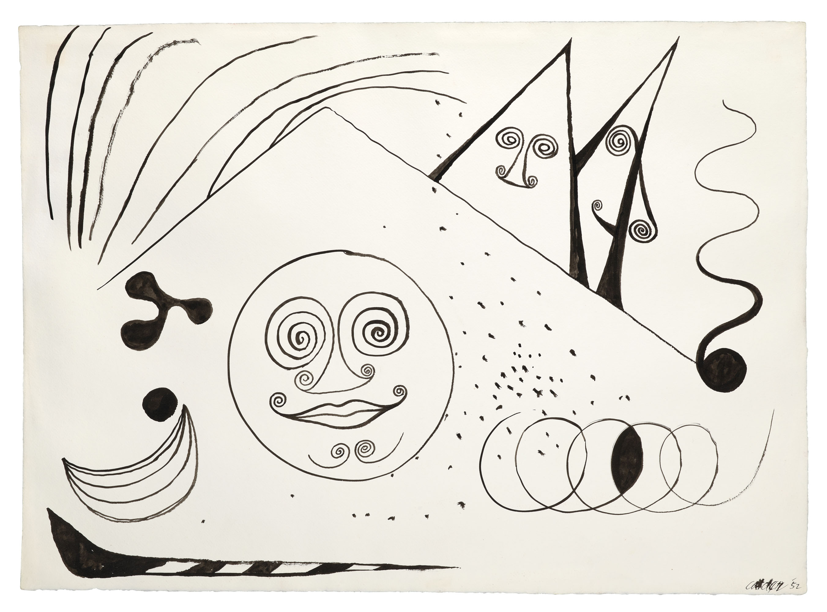 Alexander Calder — Вглядывающиеся головы