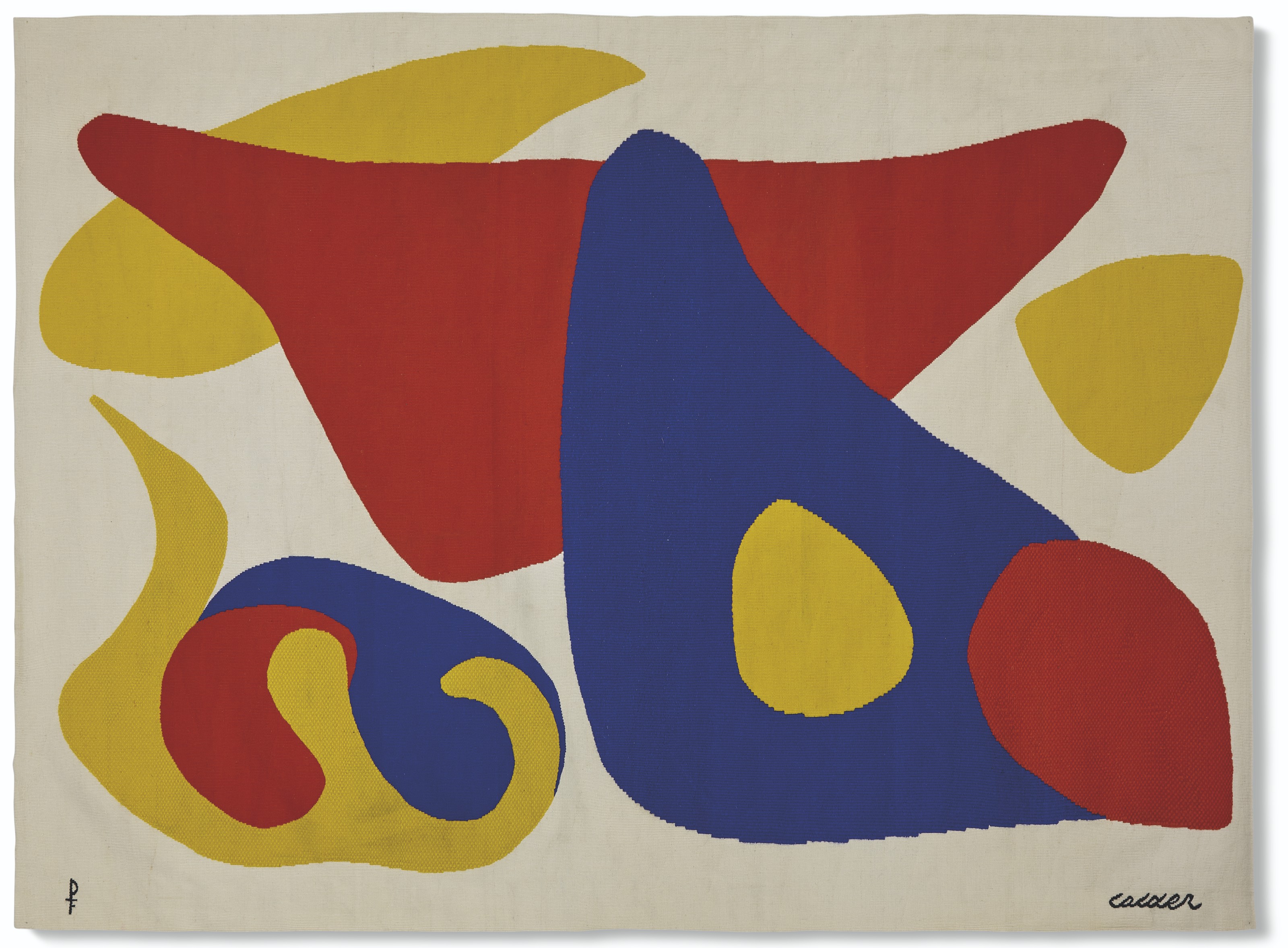 Alexander Calder — Таписсери ‘Трое желтых’