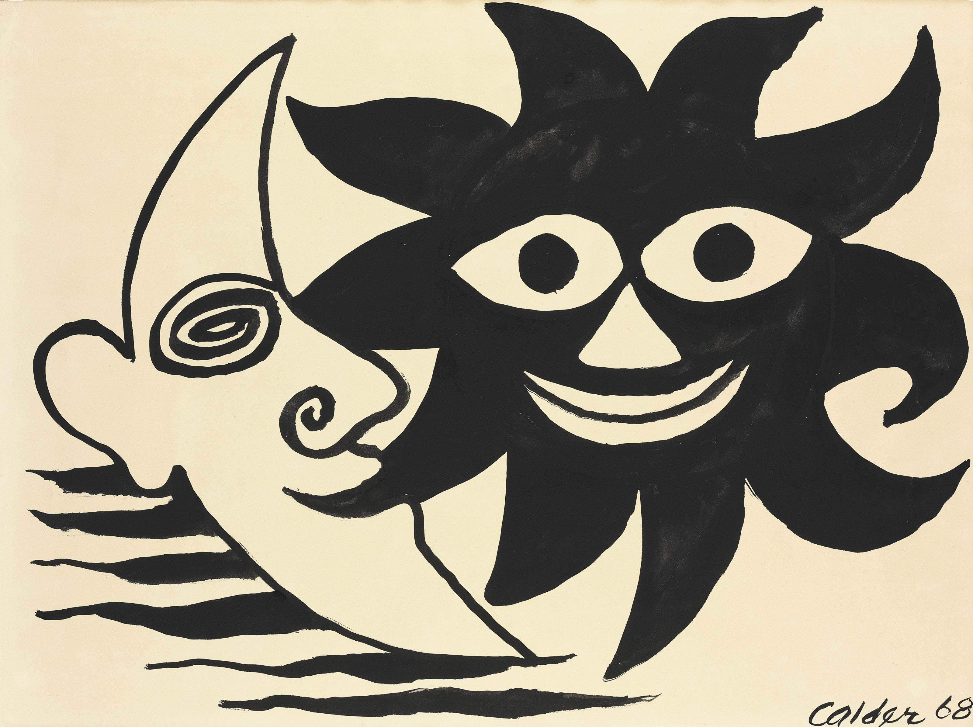 Alexander Calder — Встреча Солнца и Луны