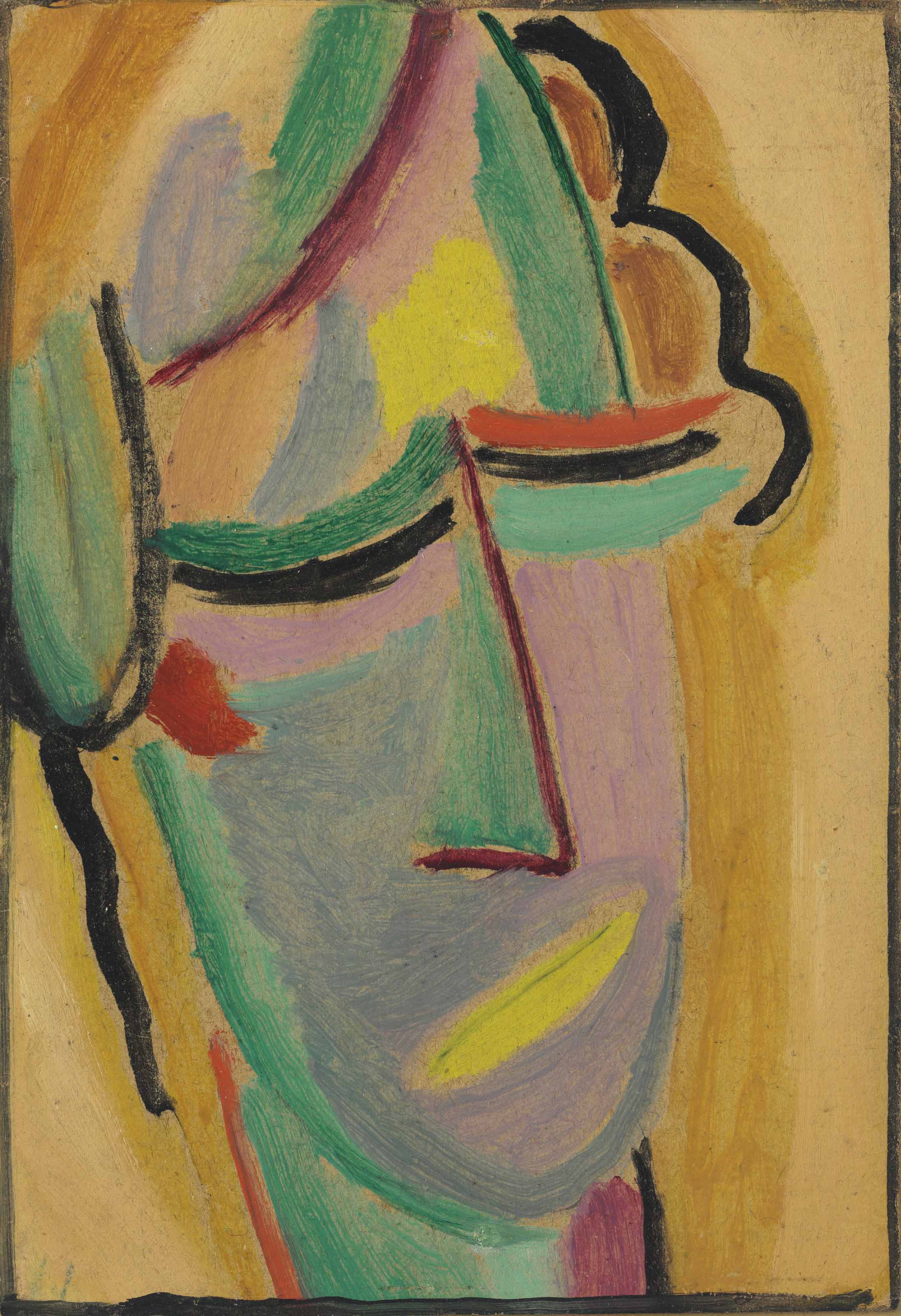 Alexej von Jawlensky — Мистик Копф: Даменбилднис и
