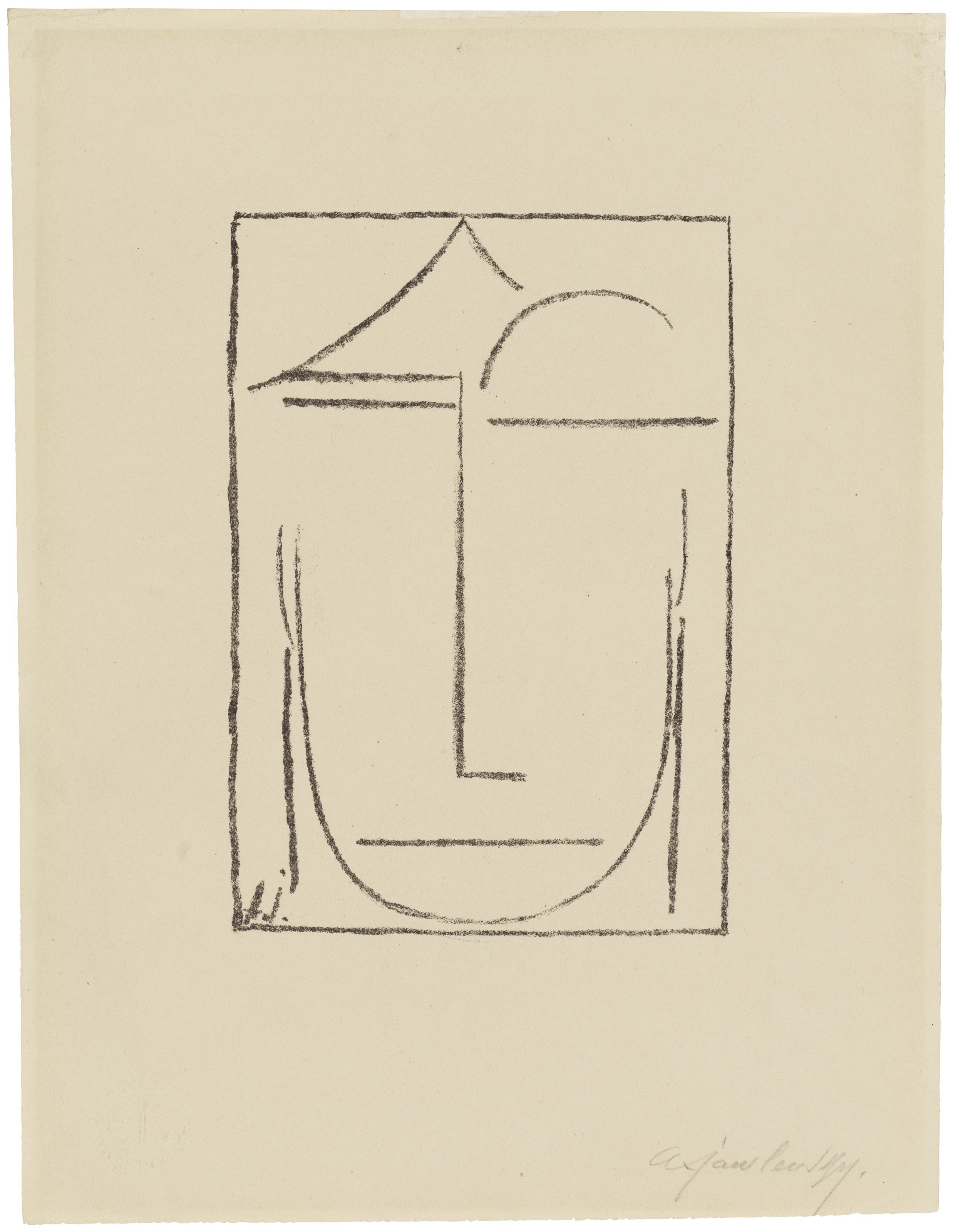 Alexej von Jawlensky — Копф