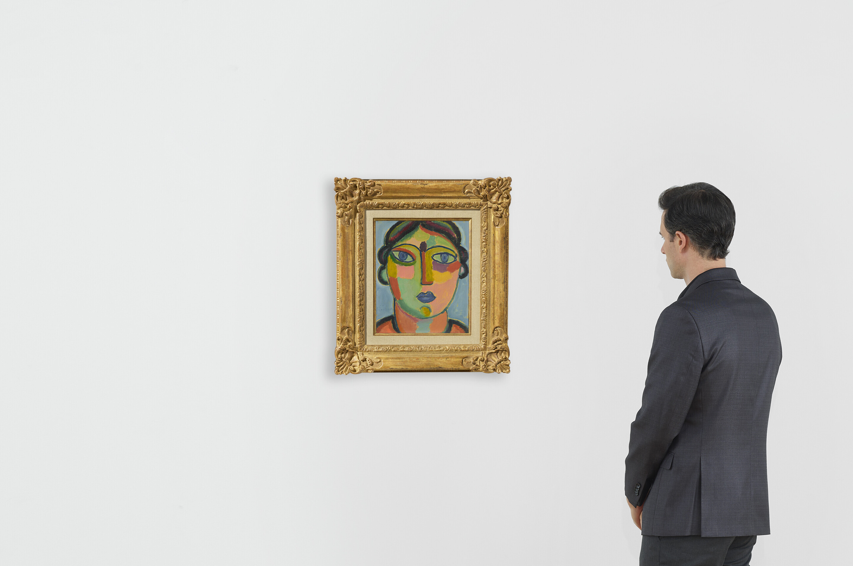 Alexej von Jawlensky — Мистический Копф: Блауэр Мунд, изображение 5