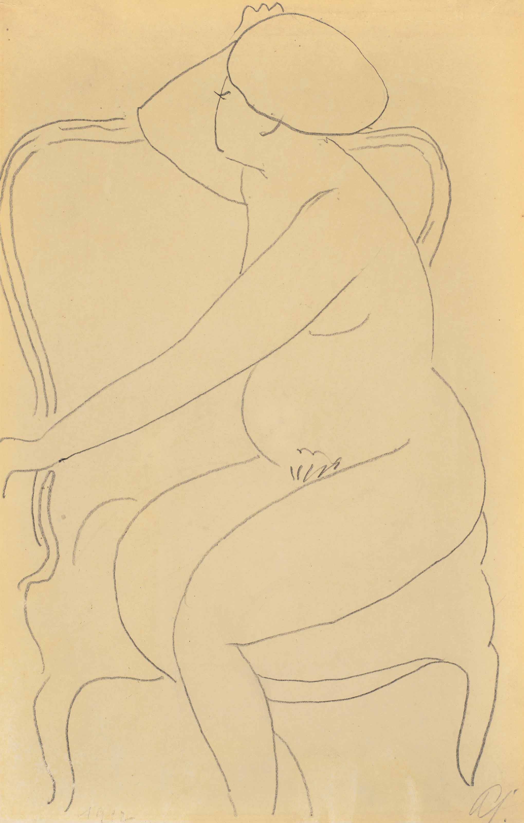 Alexej von Jawlensky — Акт в Сесселе