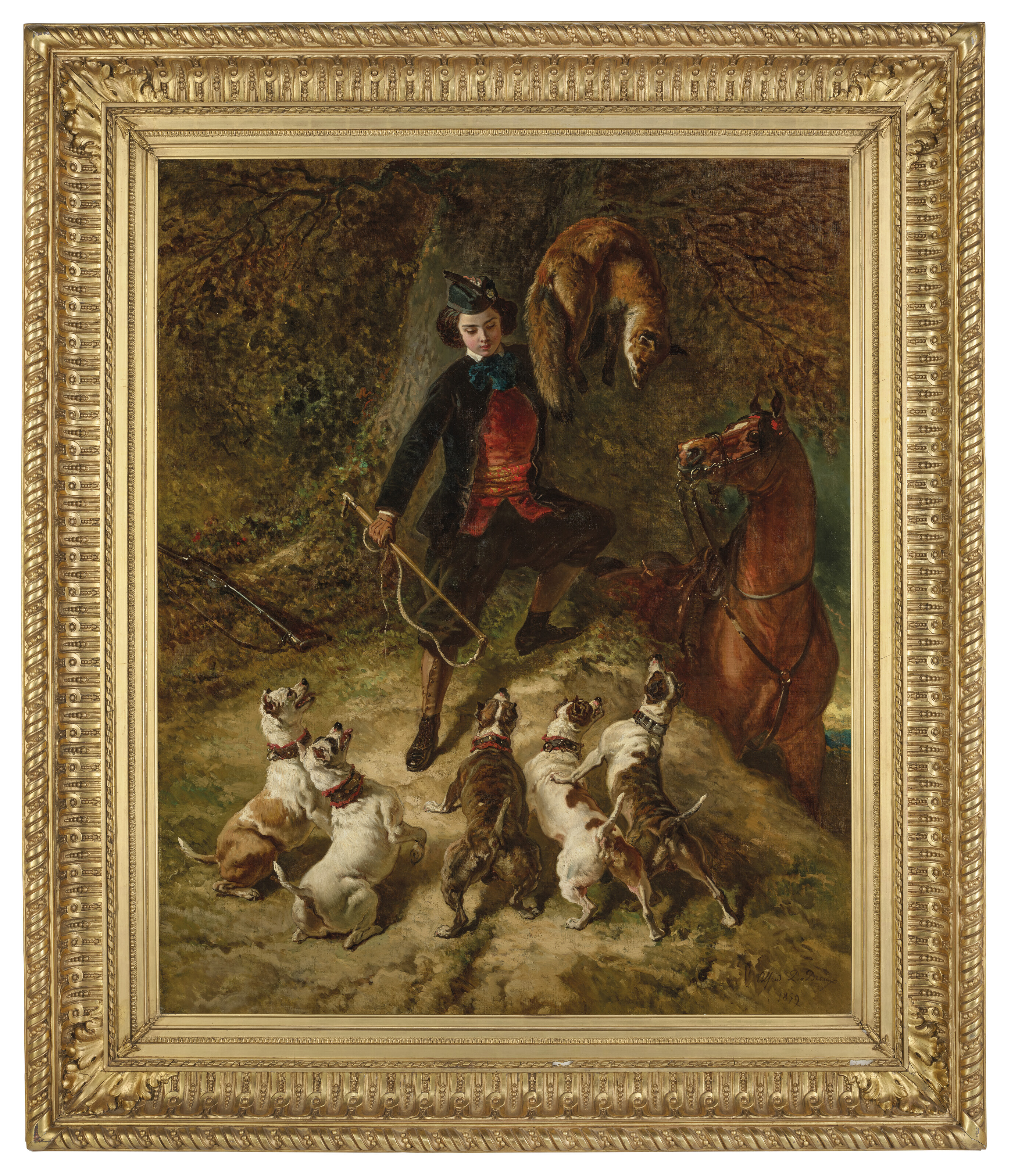 Alfred De Dreux — Смерть