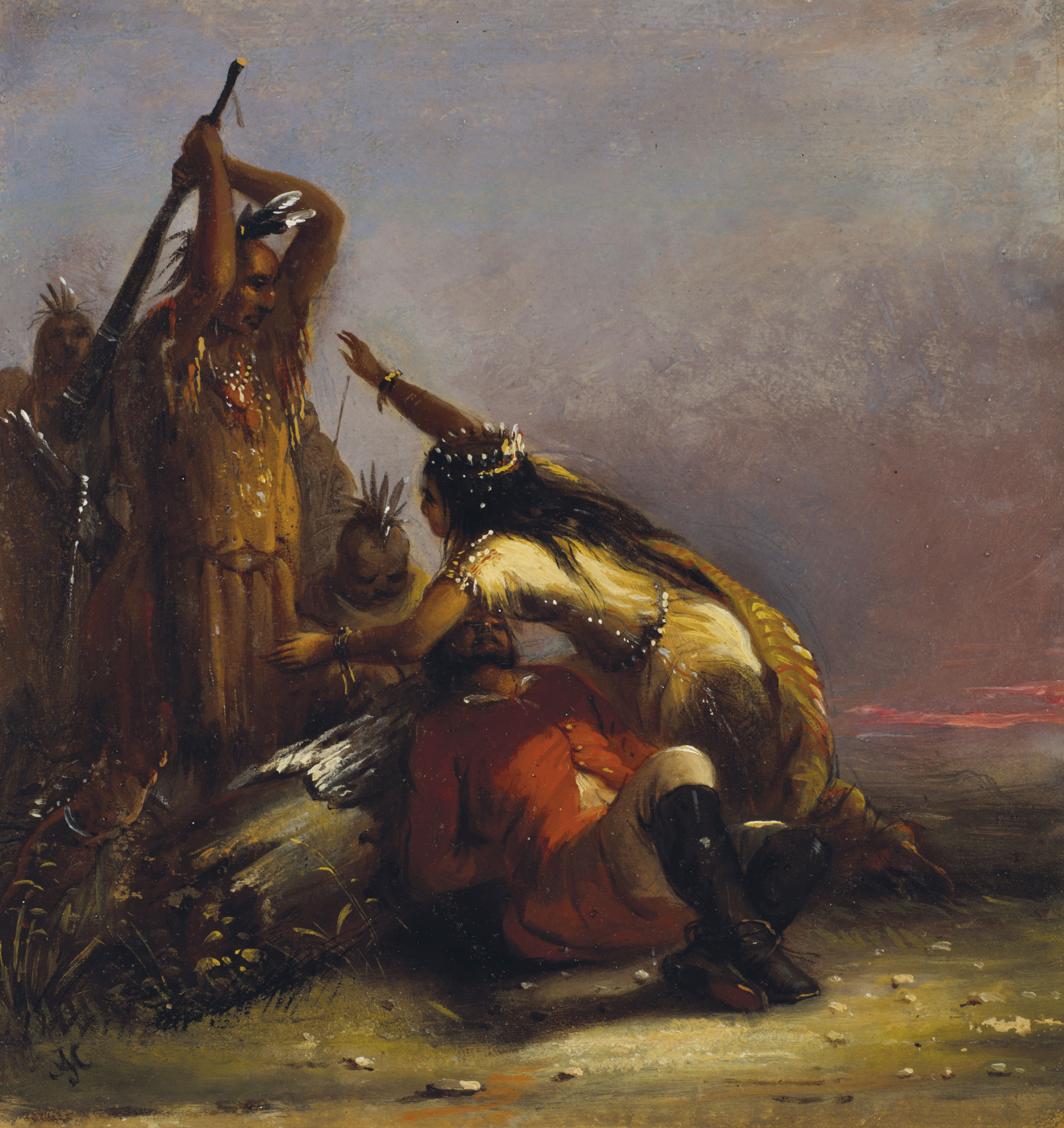Alfred Jacob Miller — Покахонтас