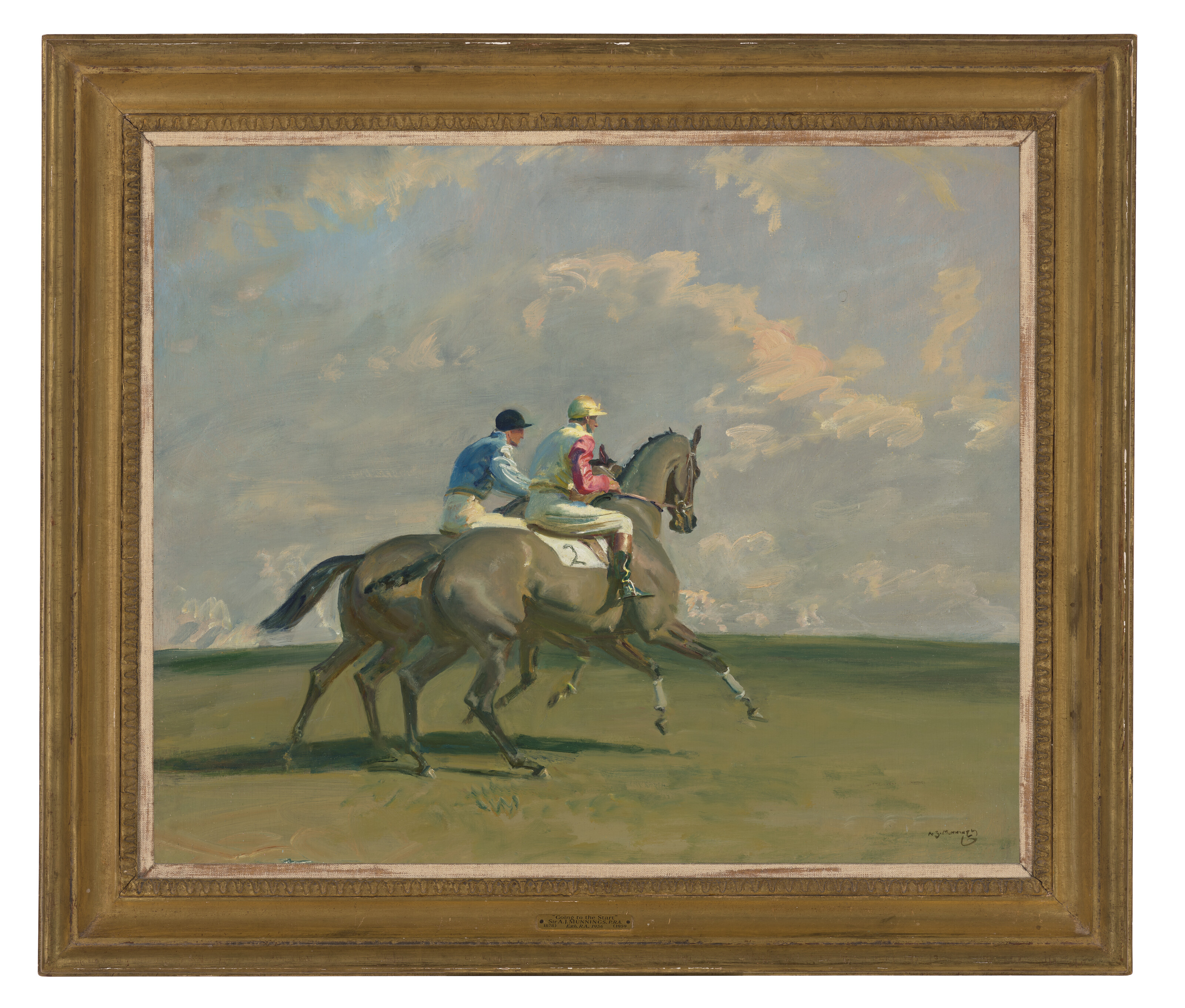 Alfred James Munnings — Иду на почту, изображение 2