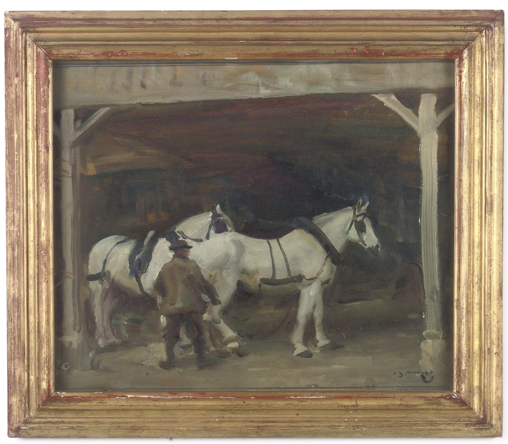 Alfred James Munnings — СЭР АЛЬФРЕД ДЖЕЙМС МАННИНГС, член Народной партии (P.R.A., R.W.S.), (1878-1959)