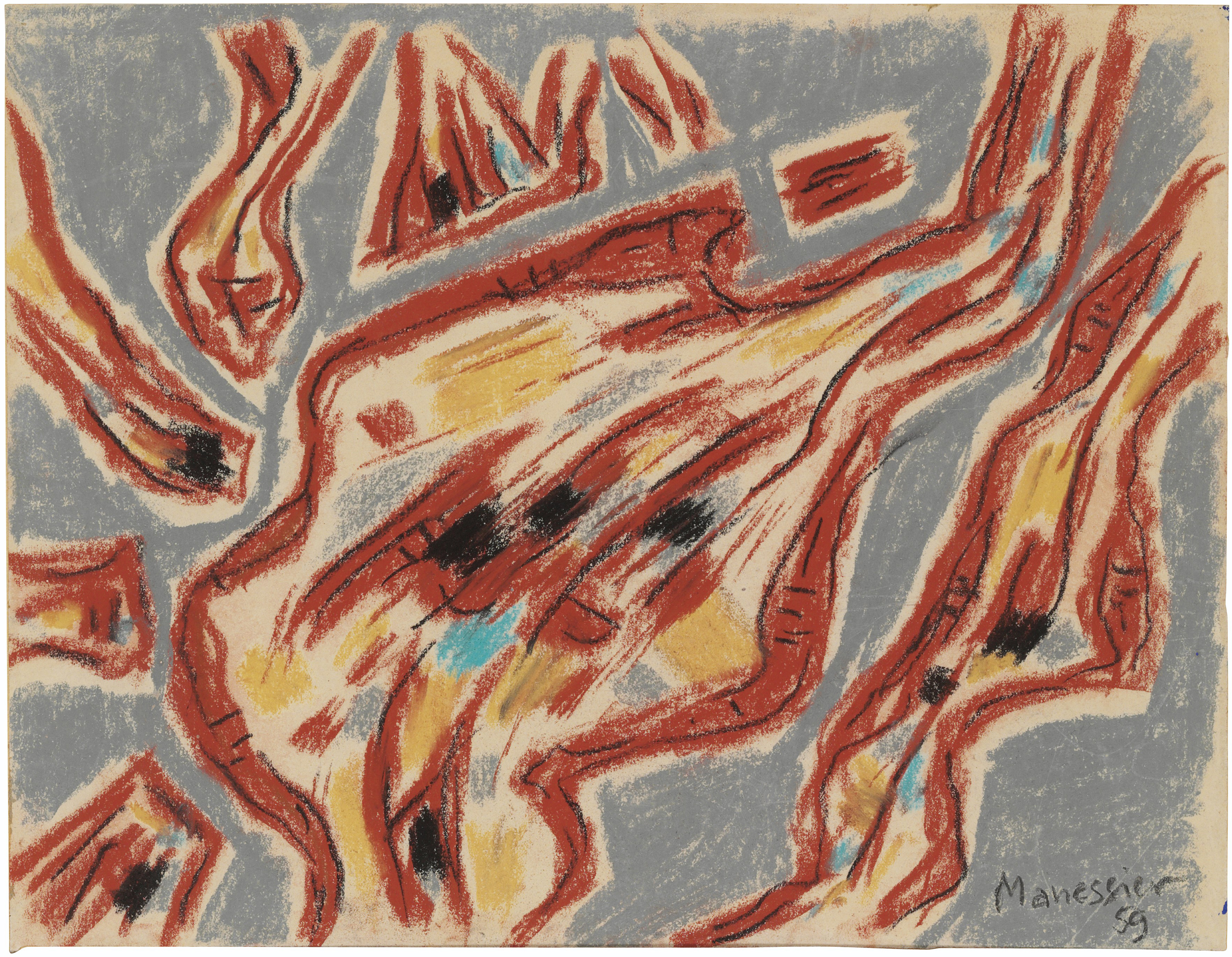 Alfred Manessier — Поток Ле