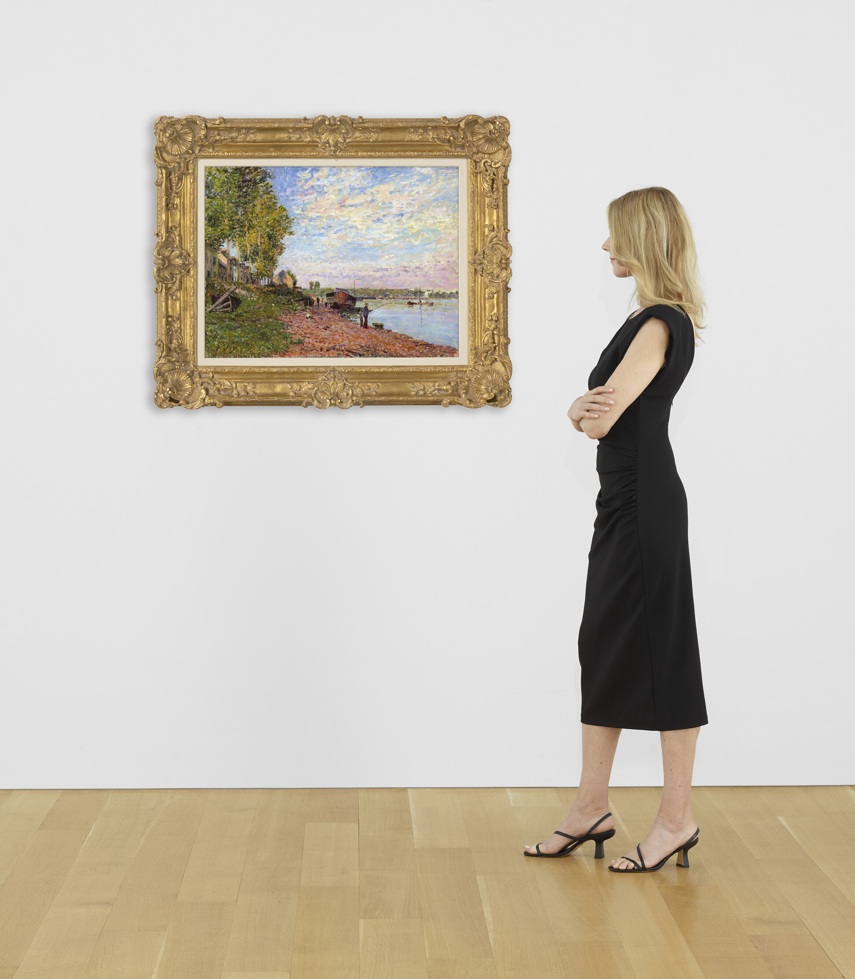 Alfred Sisley — Прогулка по Сен-Мамесу, изображение 4