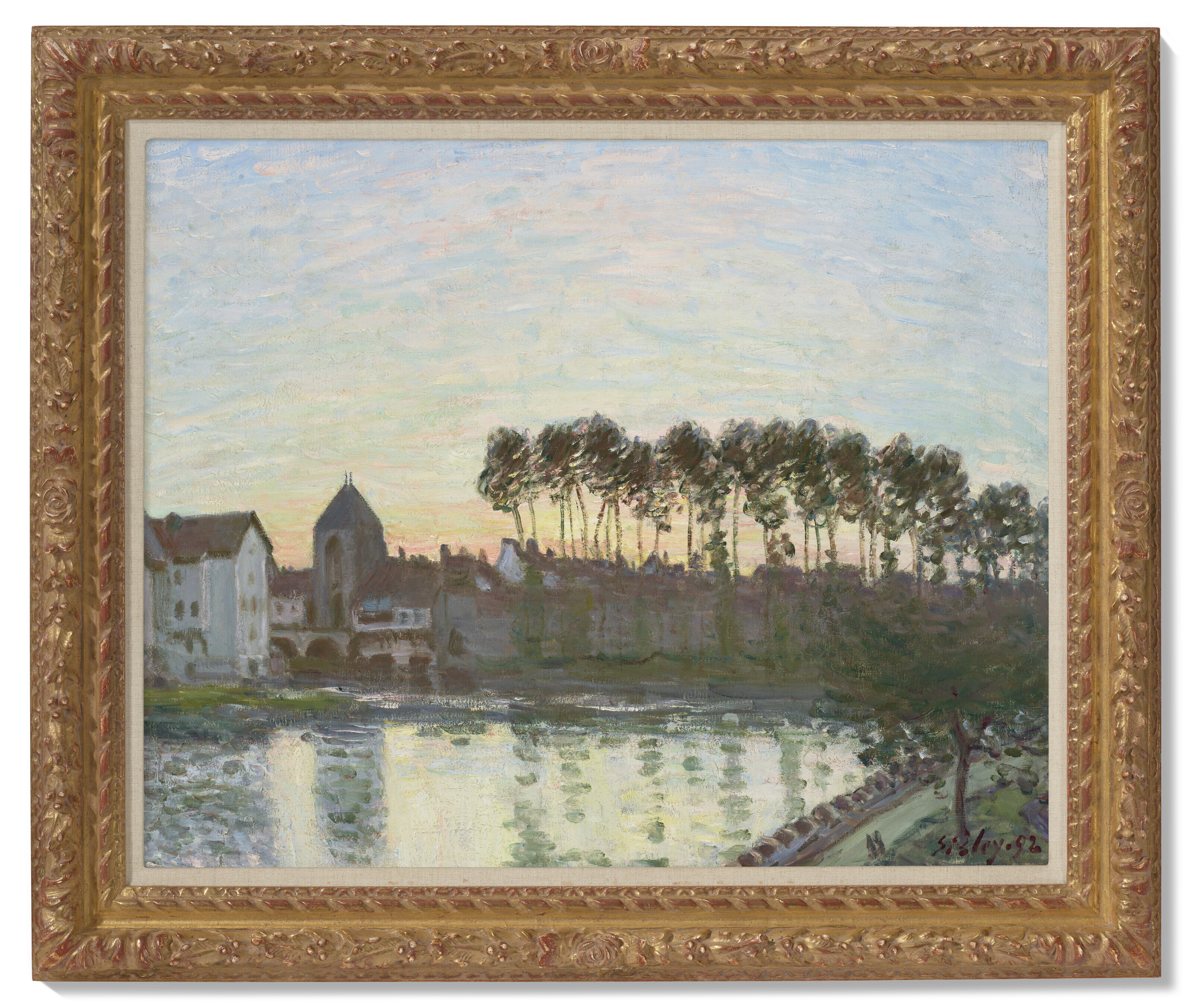 Alfred Sisley — Морет-сюр-Луан на берегу моря, изображение 2