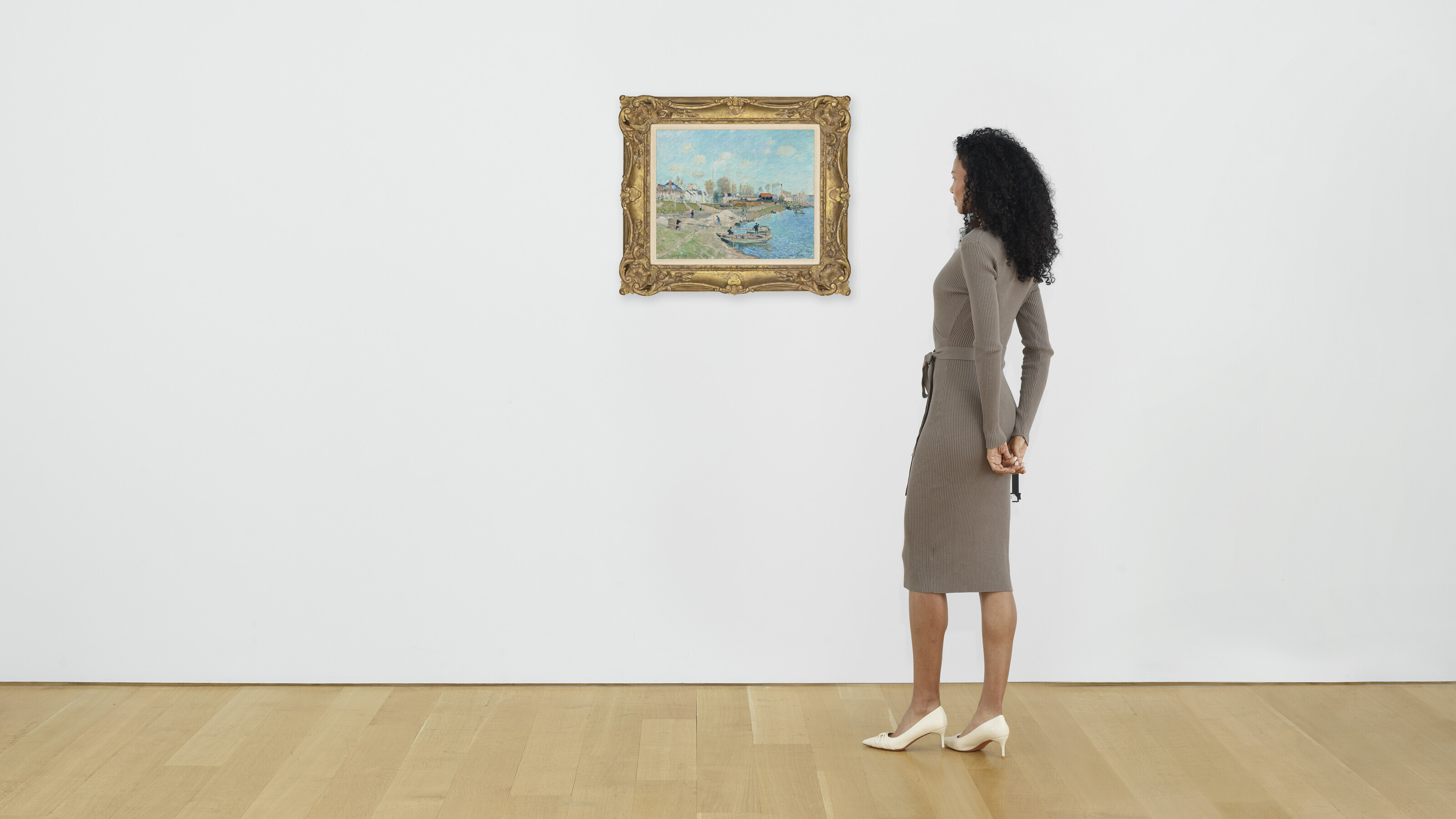 Alfred Sisley — Набережная Сабле, окрестности Порт-Марли, изображение 4