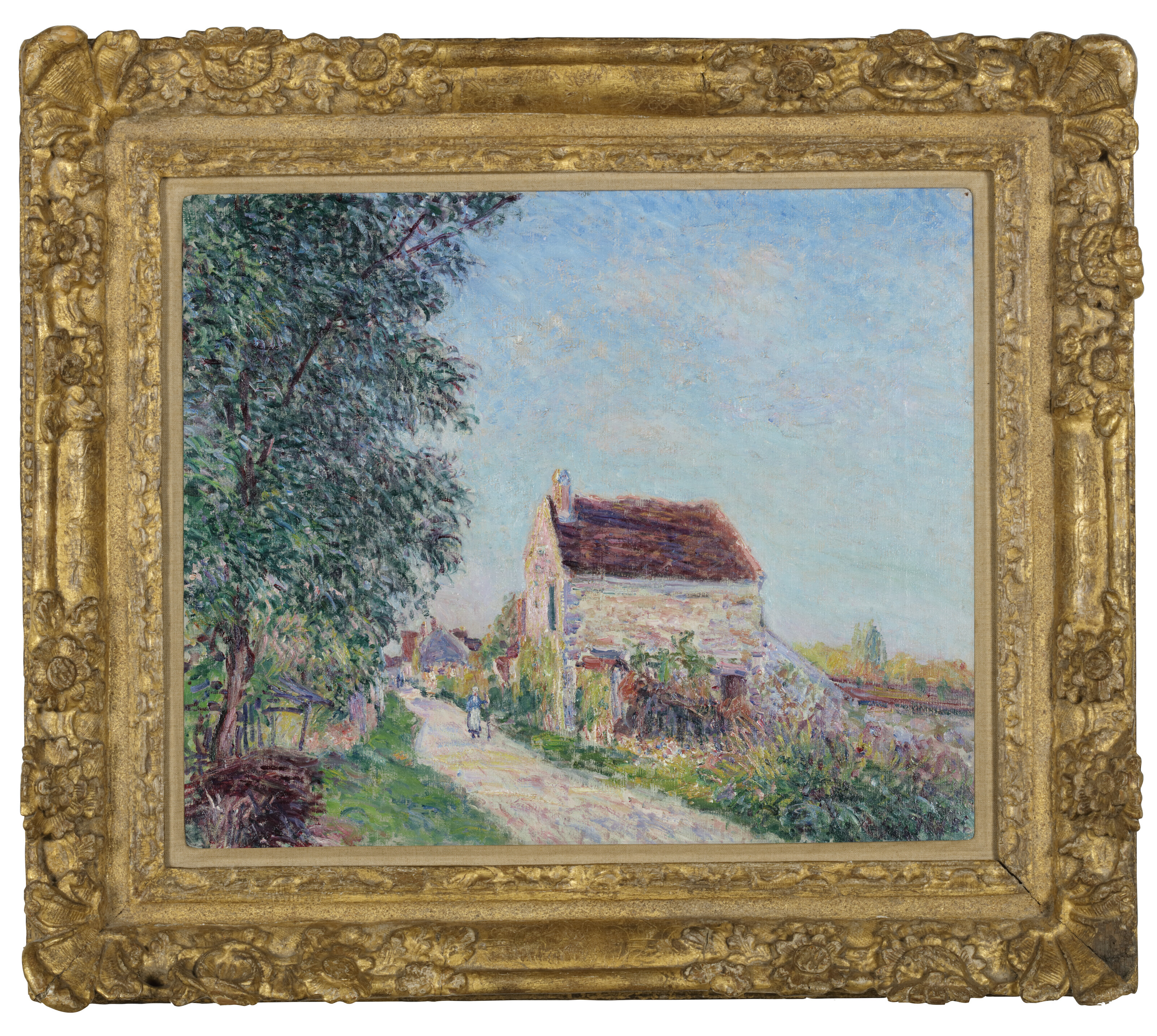 Alfred Sisley — Деревня Саблон, пре-де-Венеция-Надон, изображение 2