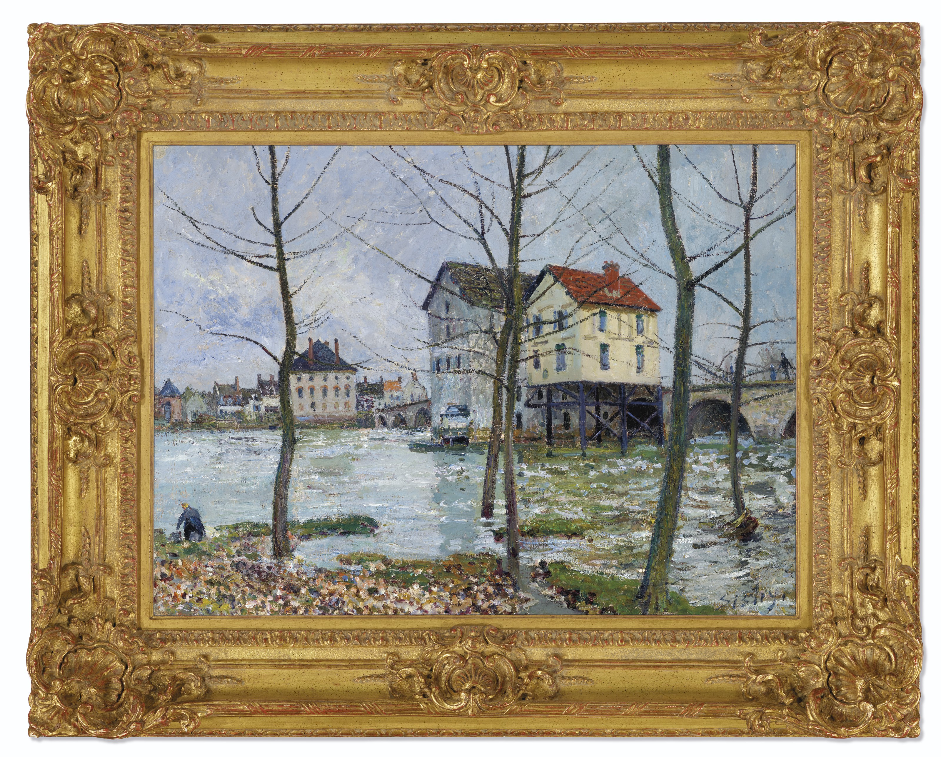 Alfred Sisley — Ле–мулен-де-Море-Хивер, изображение 2
