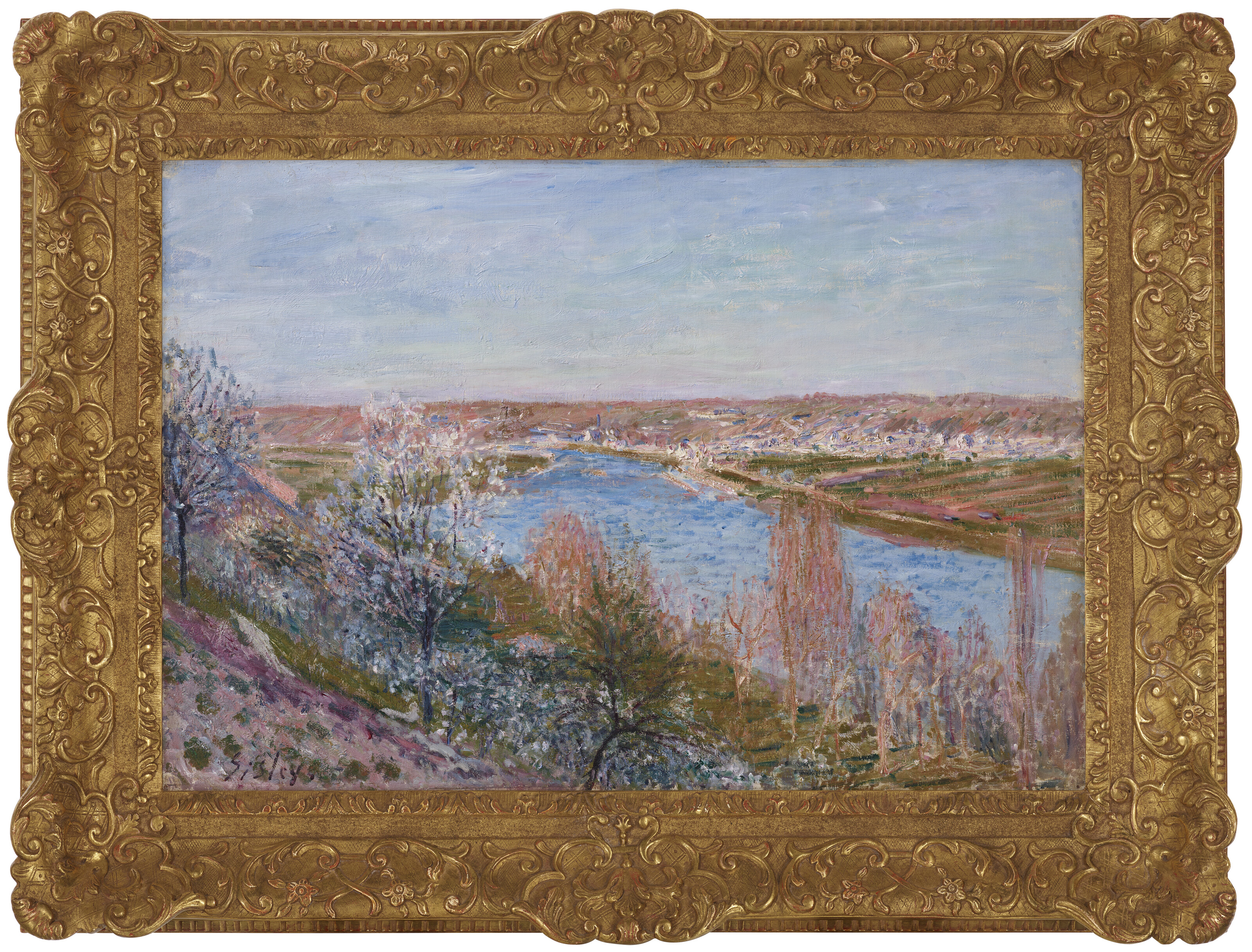 Alfred Sisley — Ле Виллидж де Шампань у моря, Авриль, изображение 3