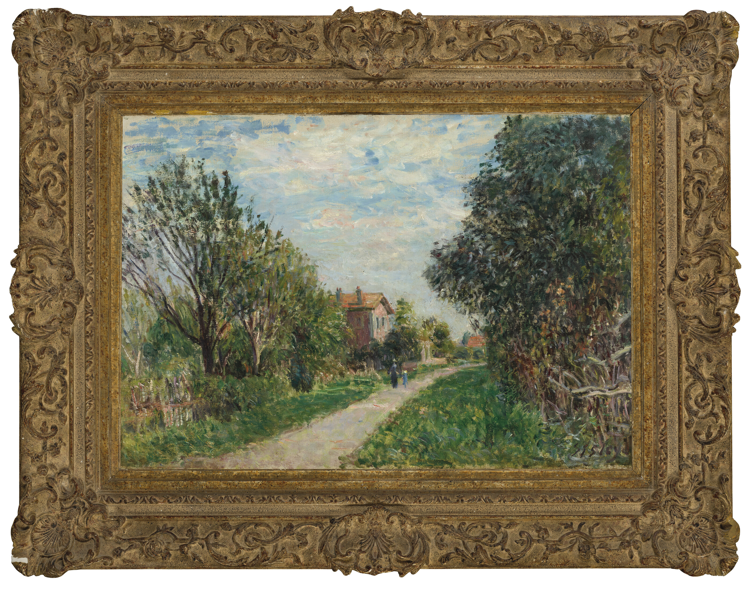 Alfred Sisley — Женщина и жених из прошлого, Севр, изображение 2
