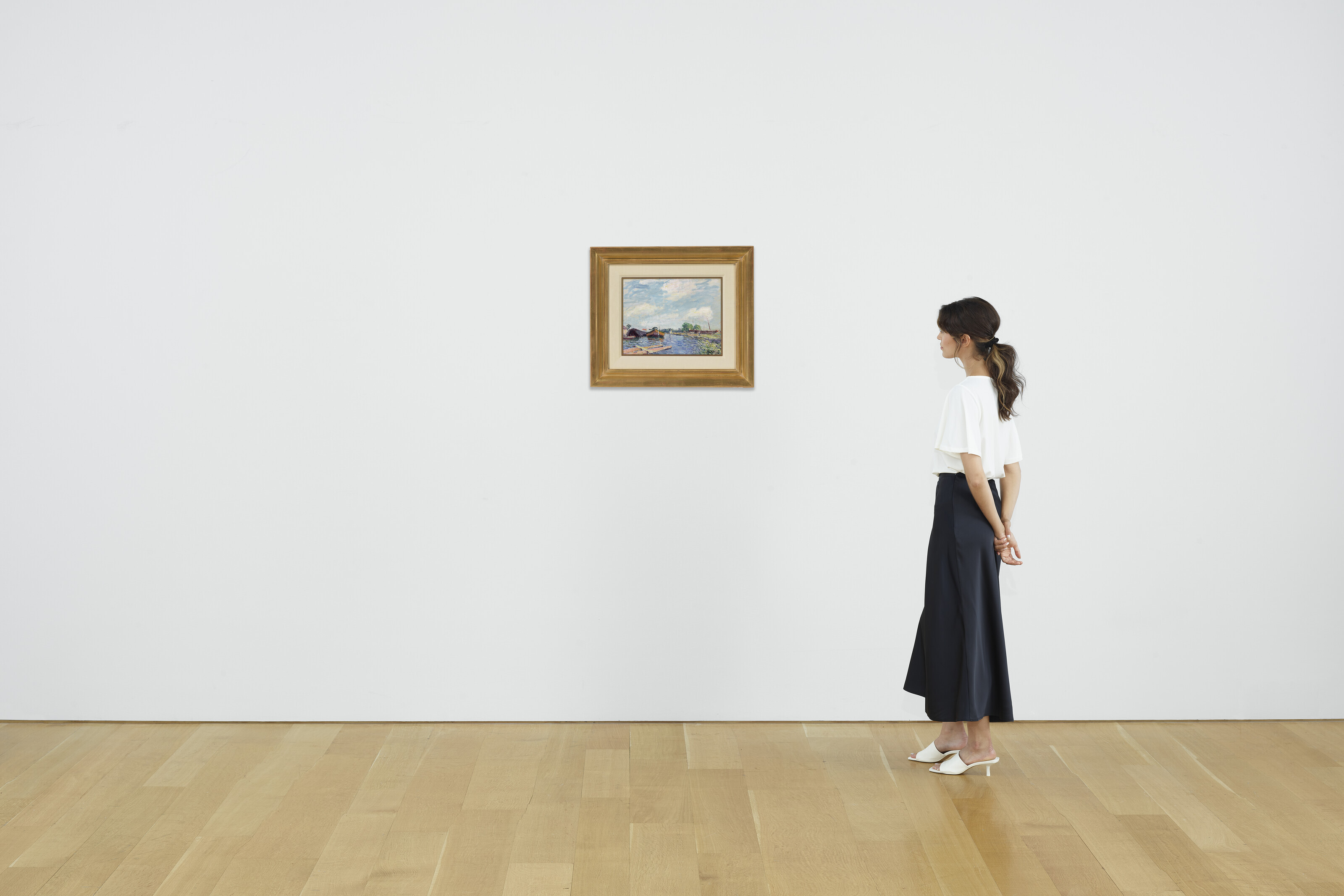 Alfred Sisley — Канал Луан-а-Сен-Мамес, изображение 4