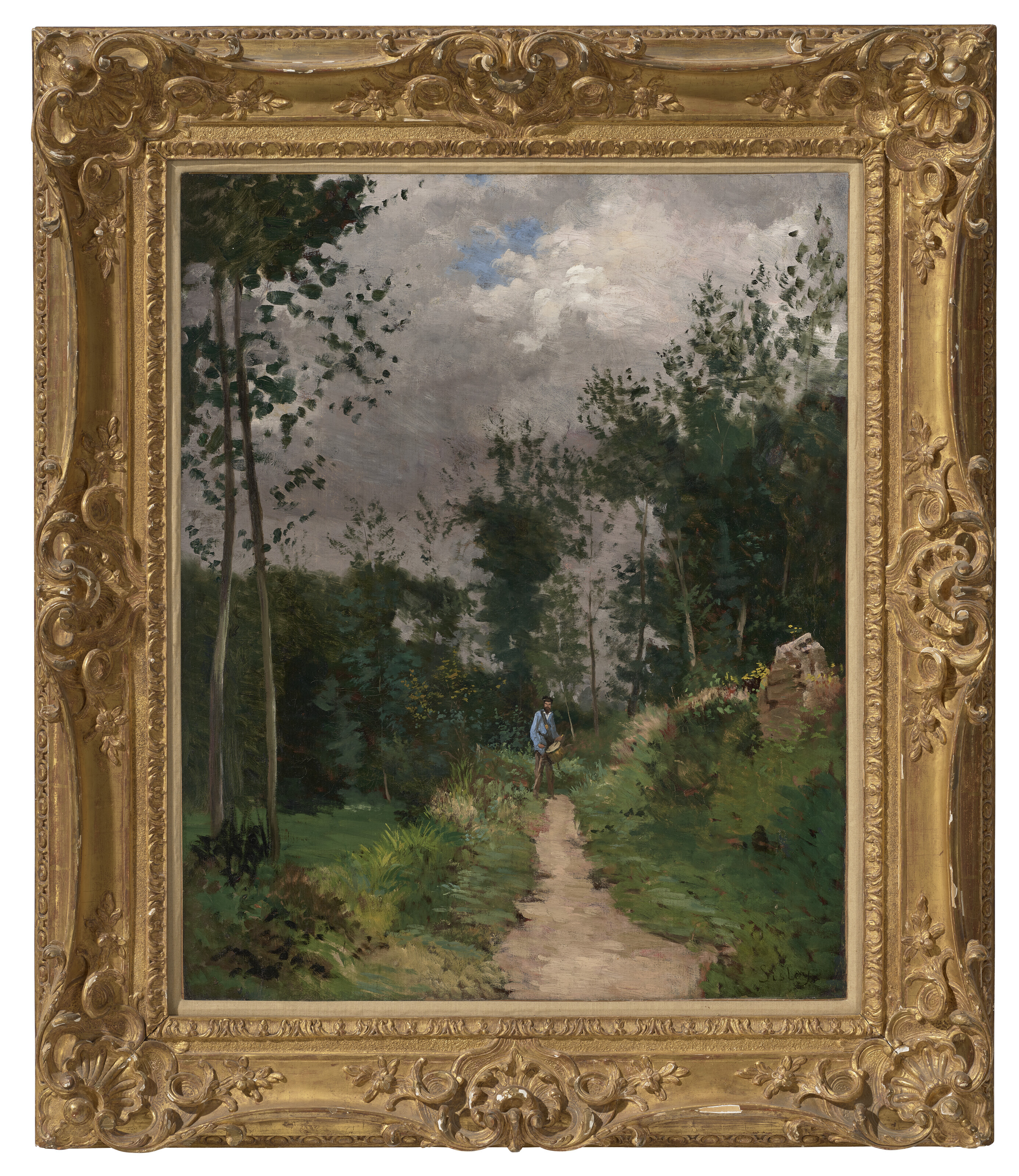 Alfred Sisley — Авангард-чемпион по танцам в крепости Фонтенбло, изображение 2