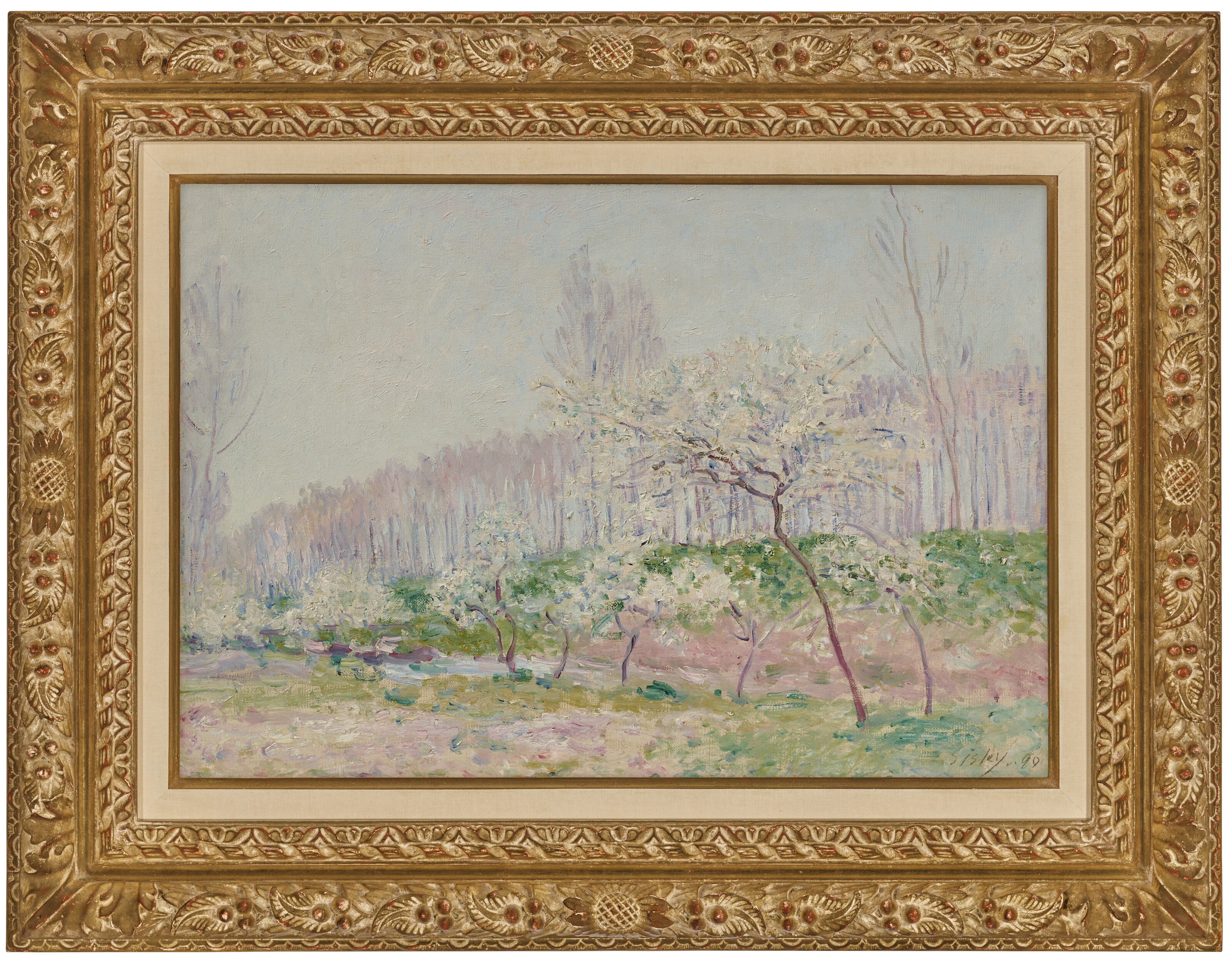 Alfred Sisley — Цветы во флере, изображение 3