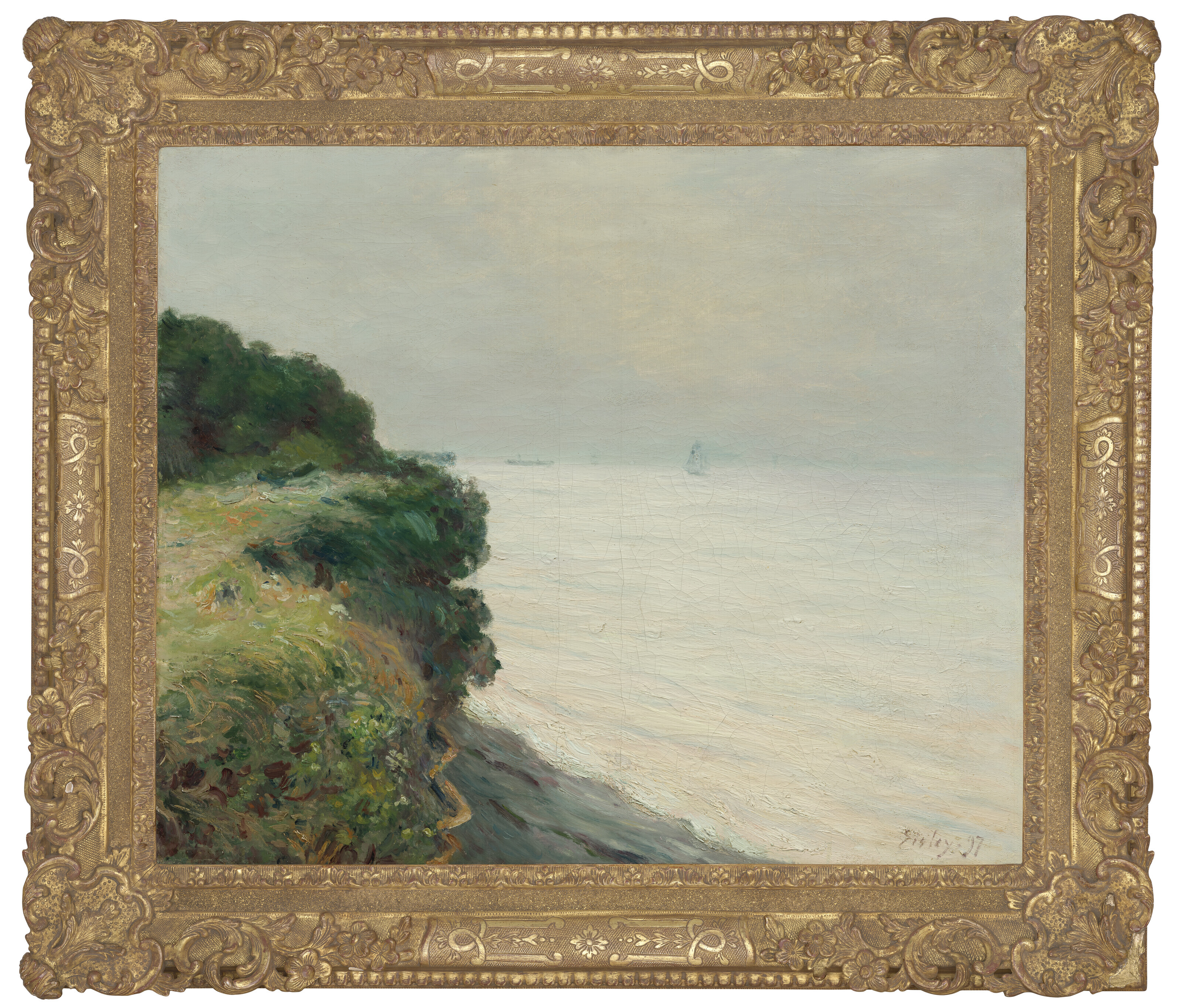 Alfred Sisley — Ла-фалез-де-Пенарт, изображение 2
