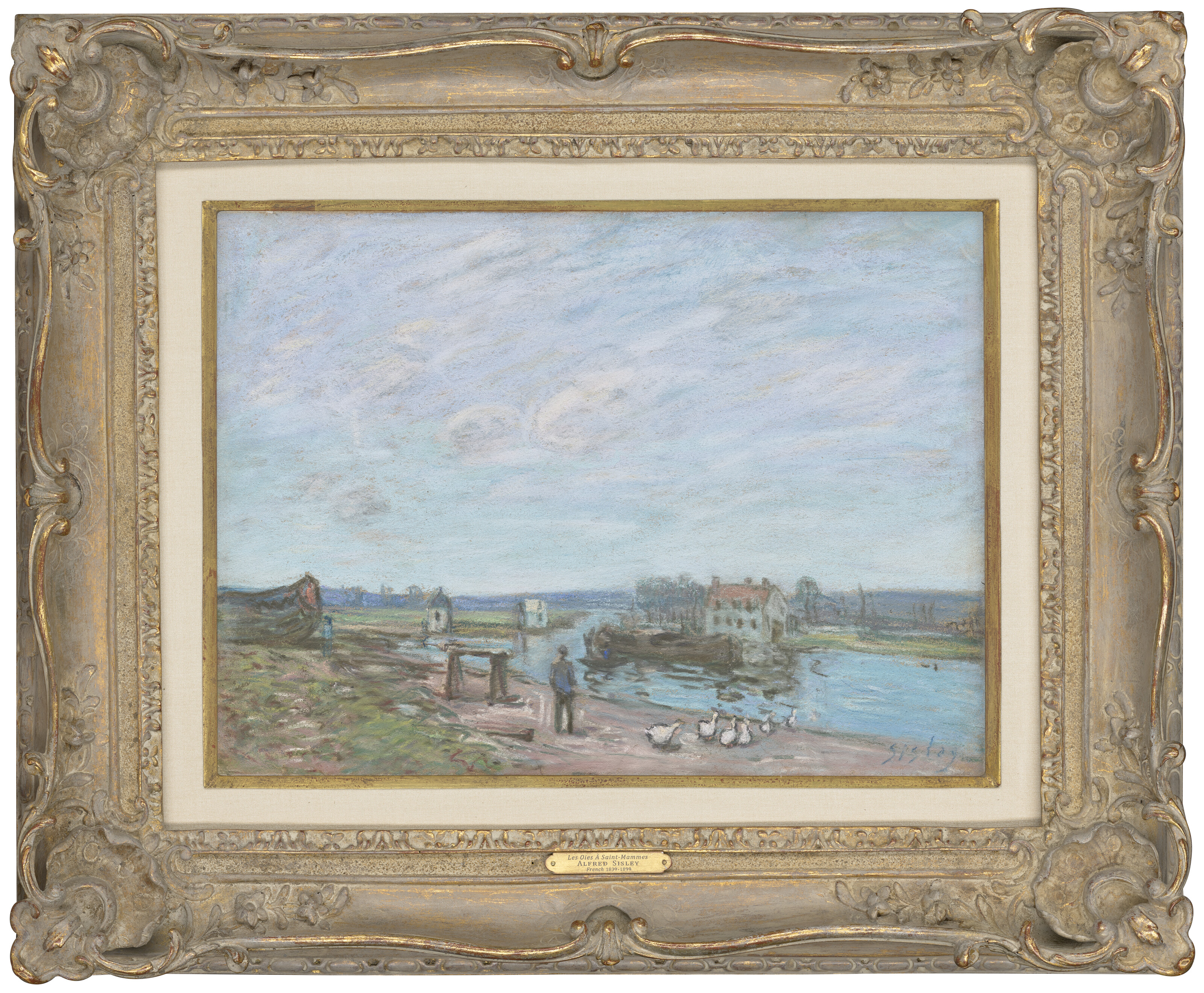 Alfred Sisley — Лес у Святой Мамы, изображение 2