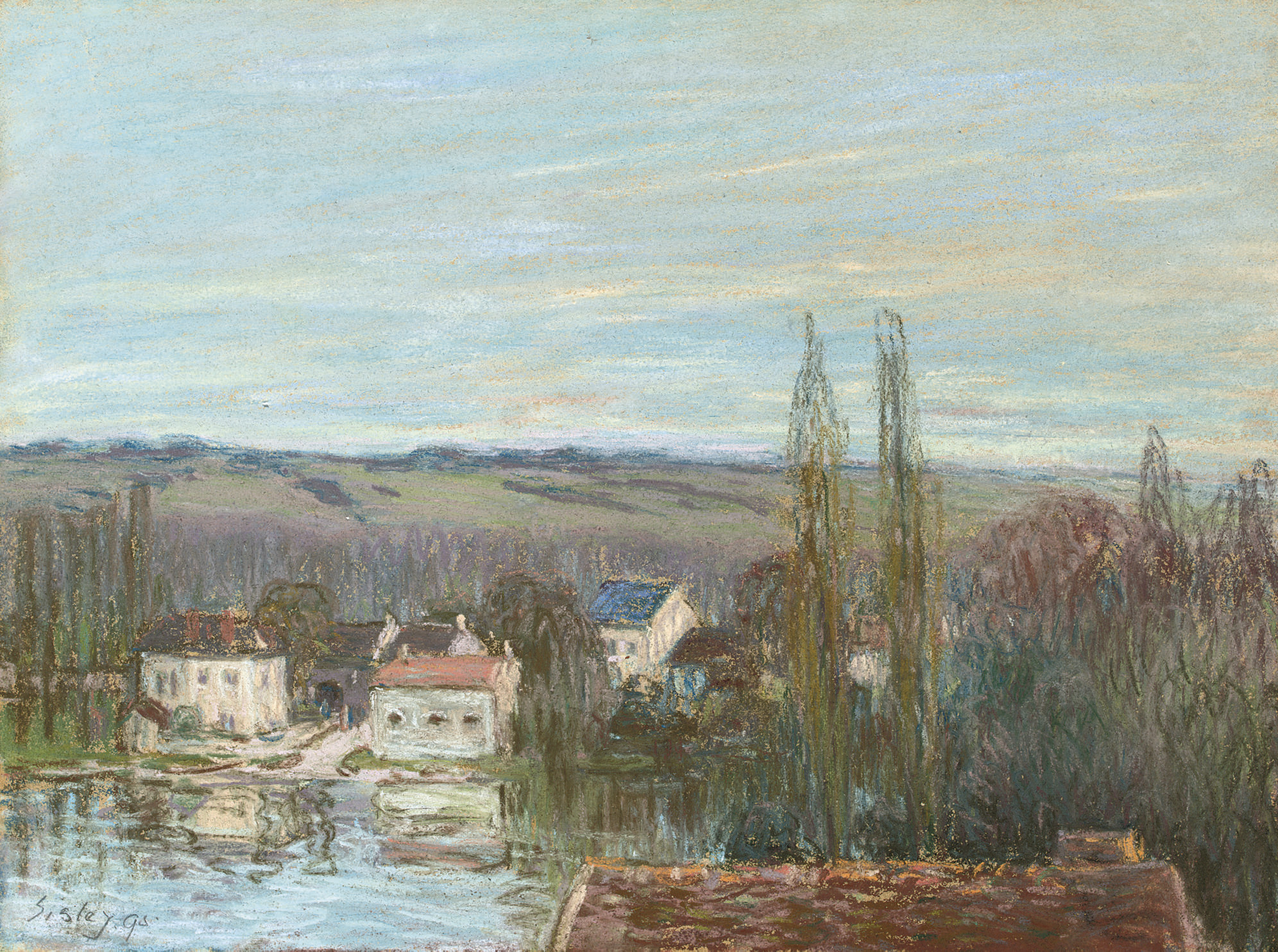 Alfred Sisley — Абревуар де Марли