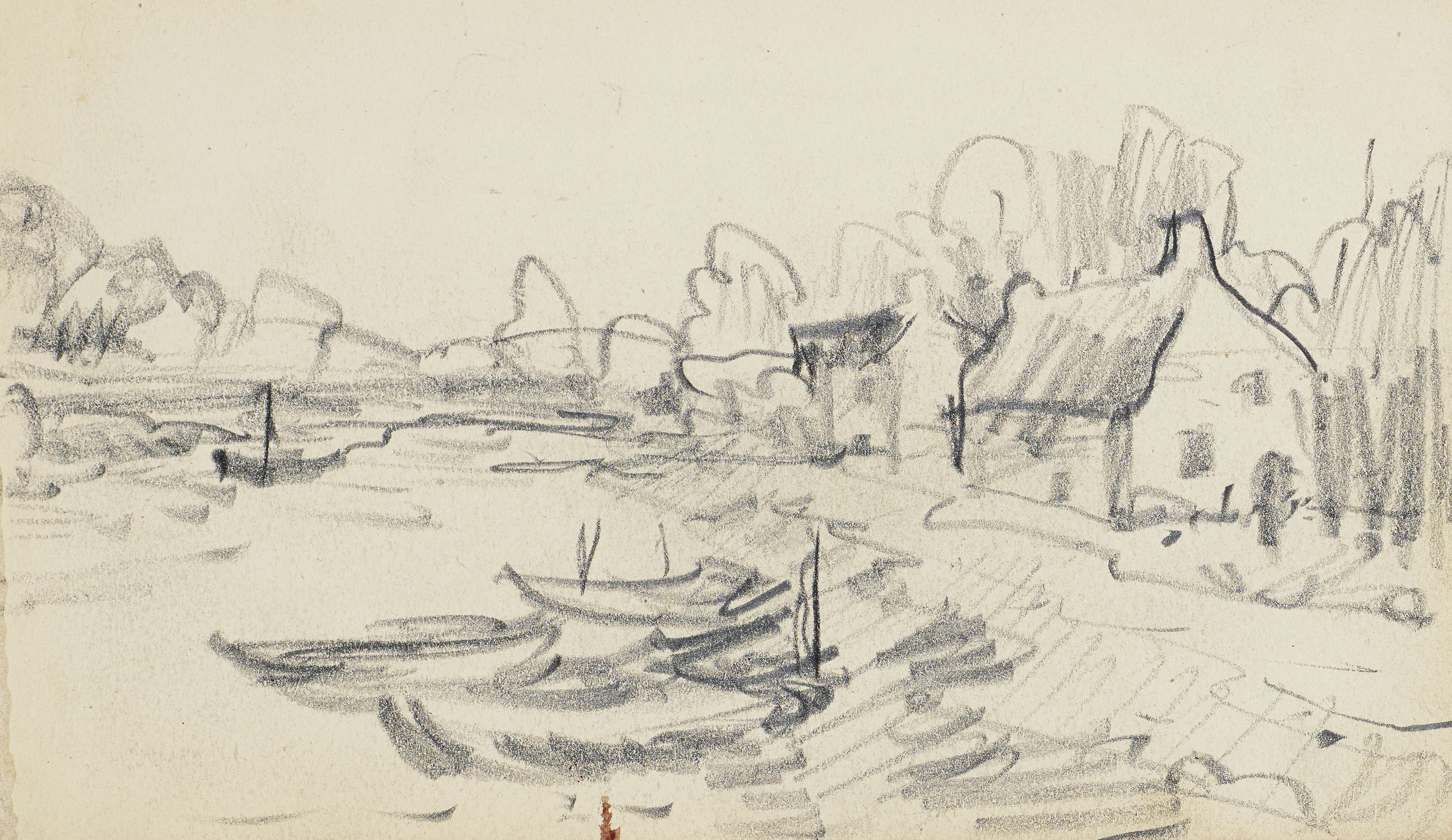 Alfred Sisley — Альбом для рисования, содержащий 22 рисунка, изображение 2