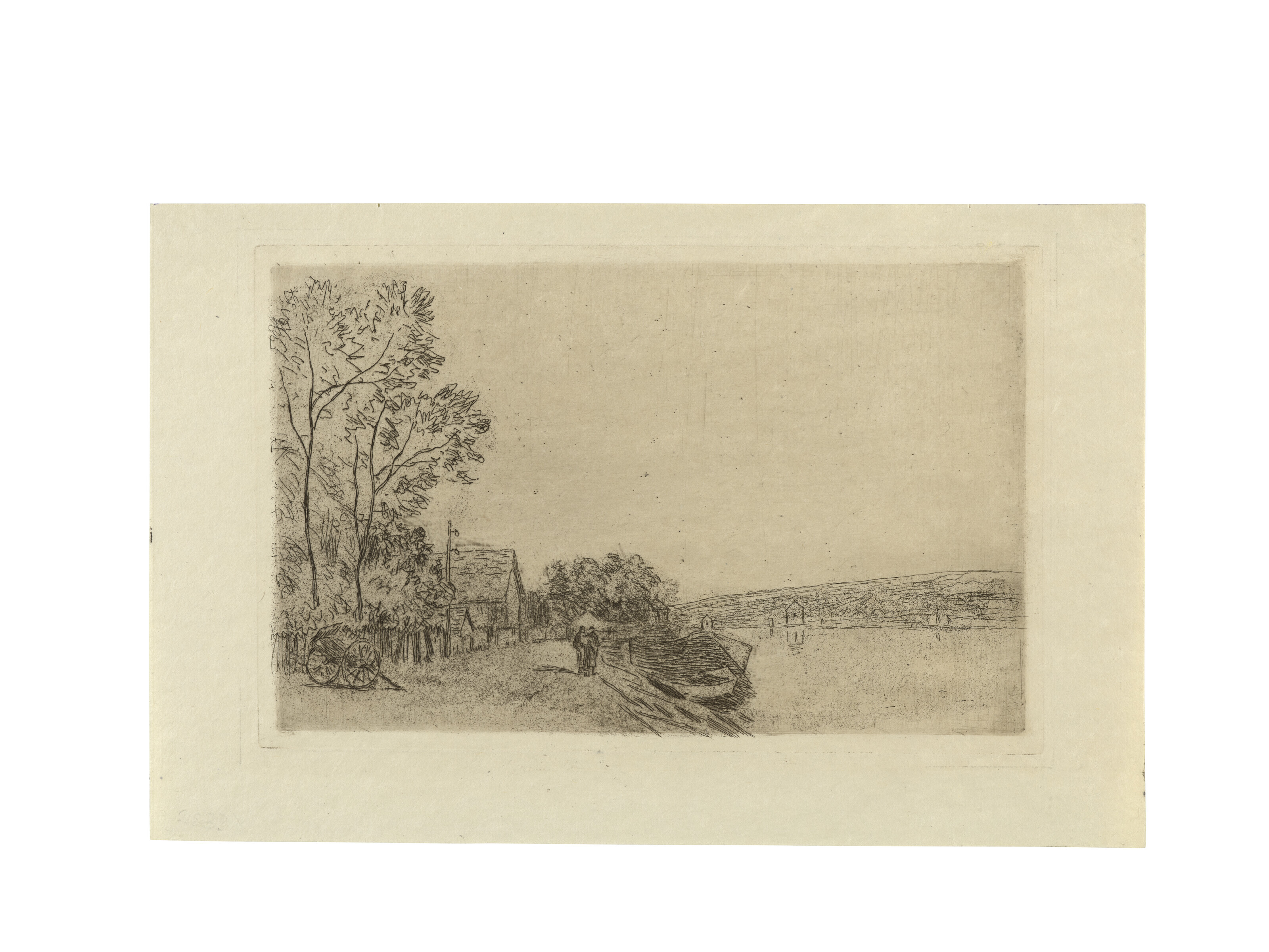 Alfred Sisley — Границы Луана: ла-шаретт