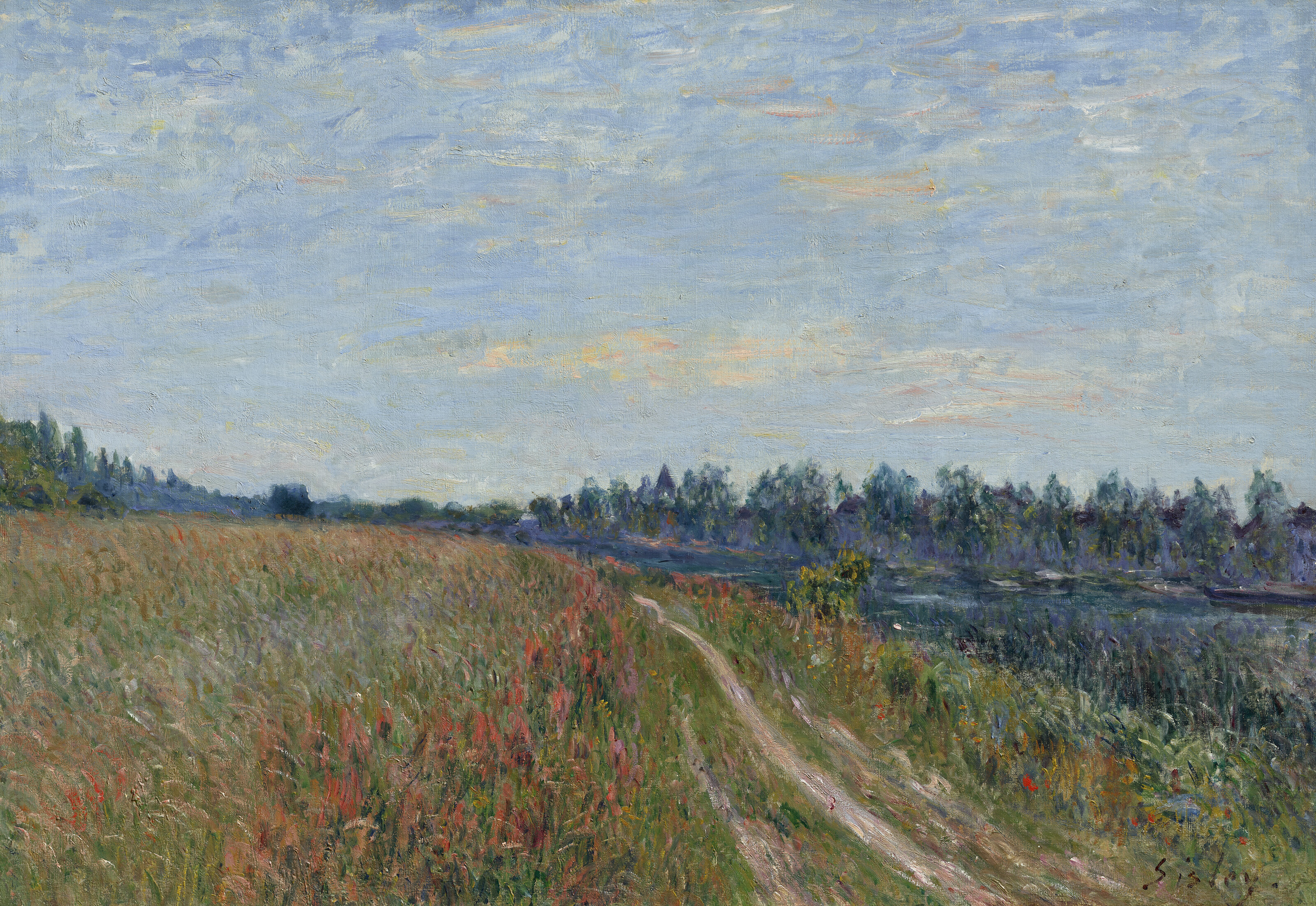 Alfred Sisley — Ла-прерия
