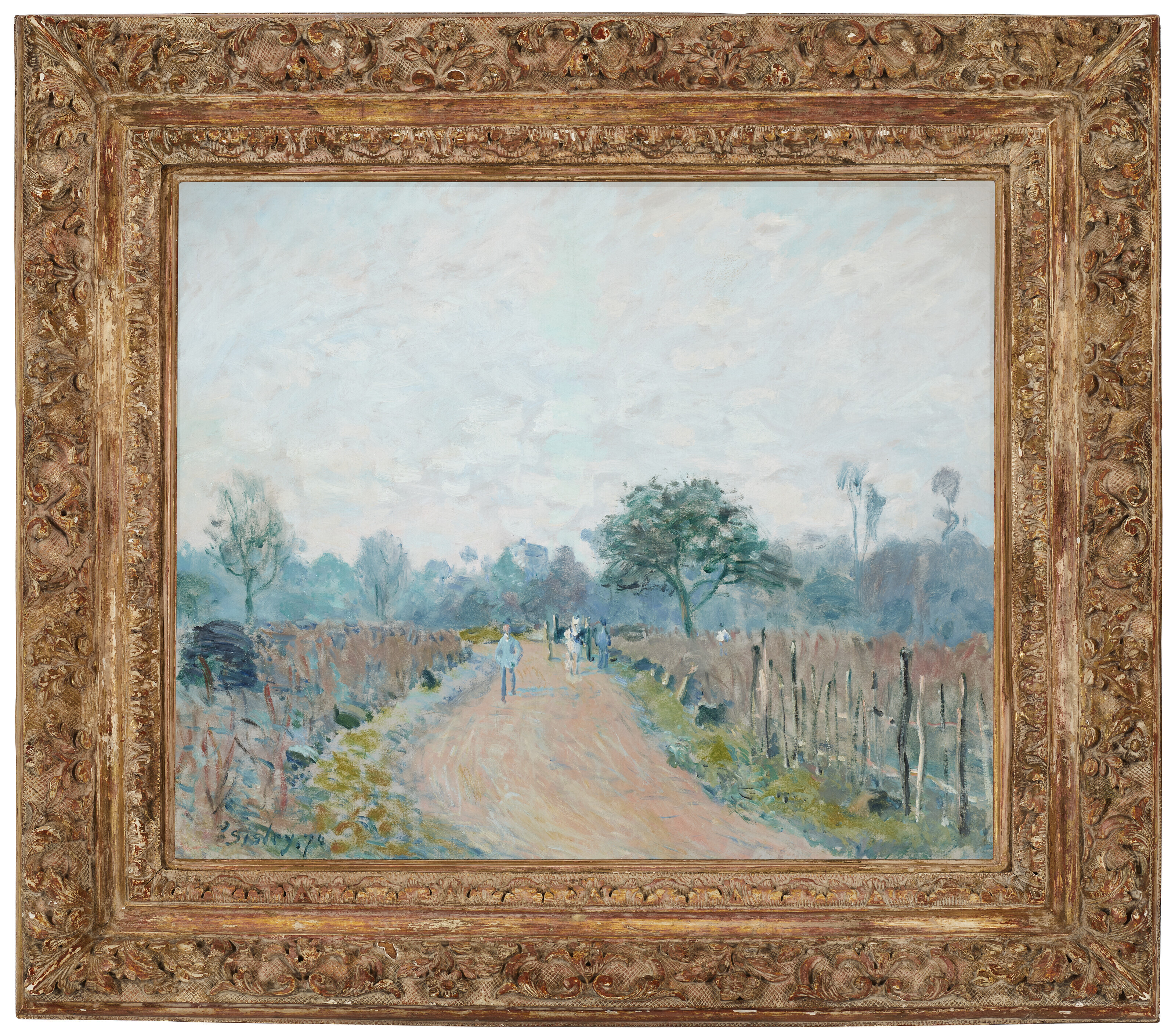 Alfred Sisley — Блюдо из Прюне в Лувесьене, изображение 2