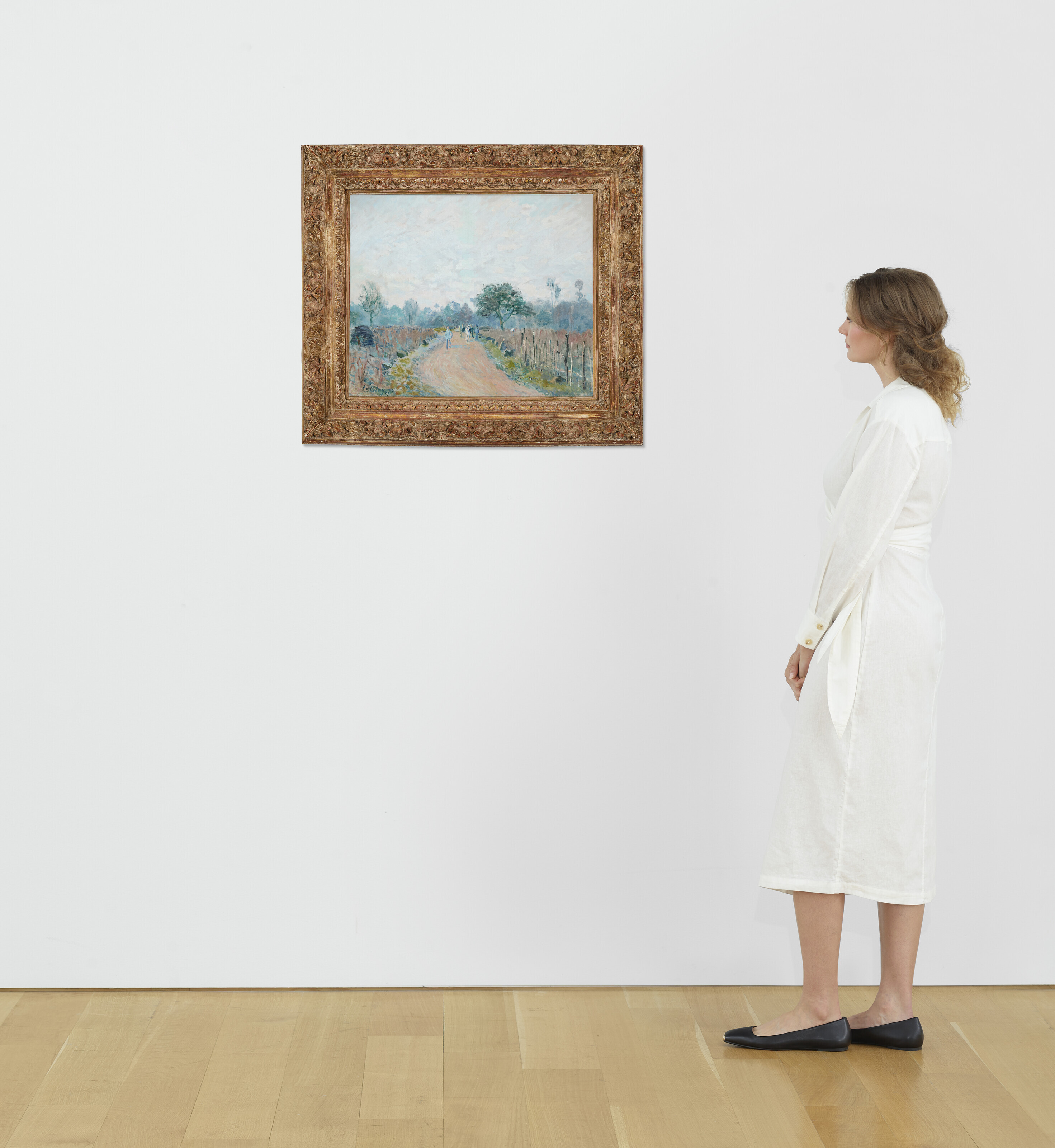 Alfred Sisley — Блюдо из Прюне в Лувесьене, изображение 4