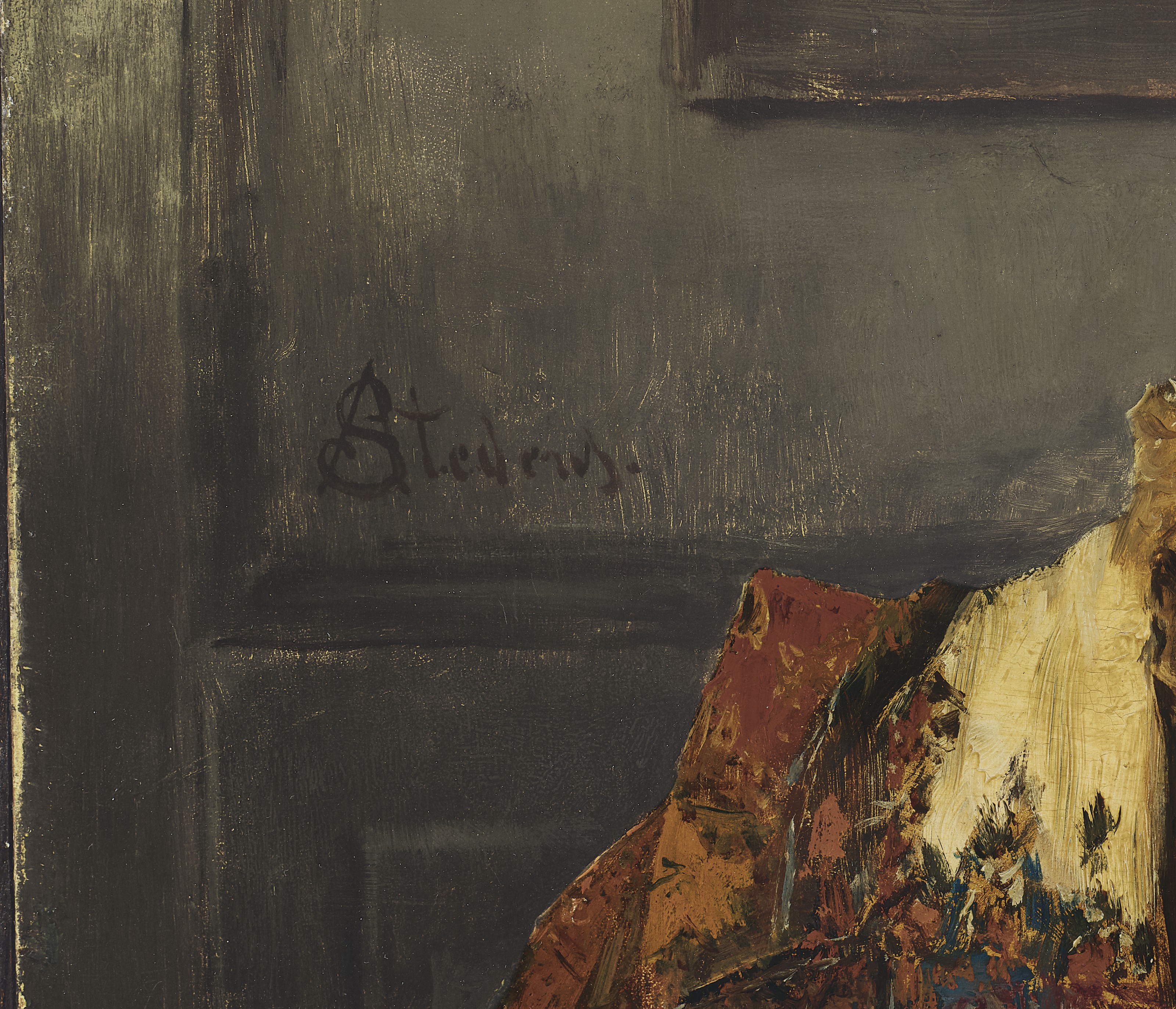 Alfred Stevens — Туалетная комната для бала, изображение 2