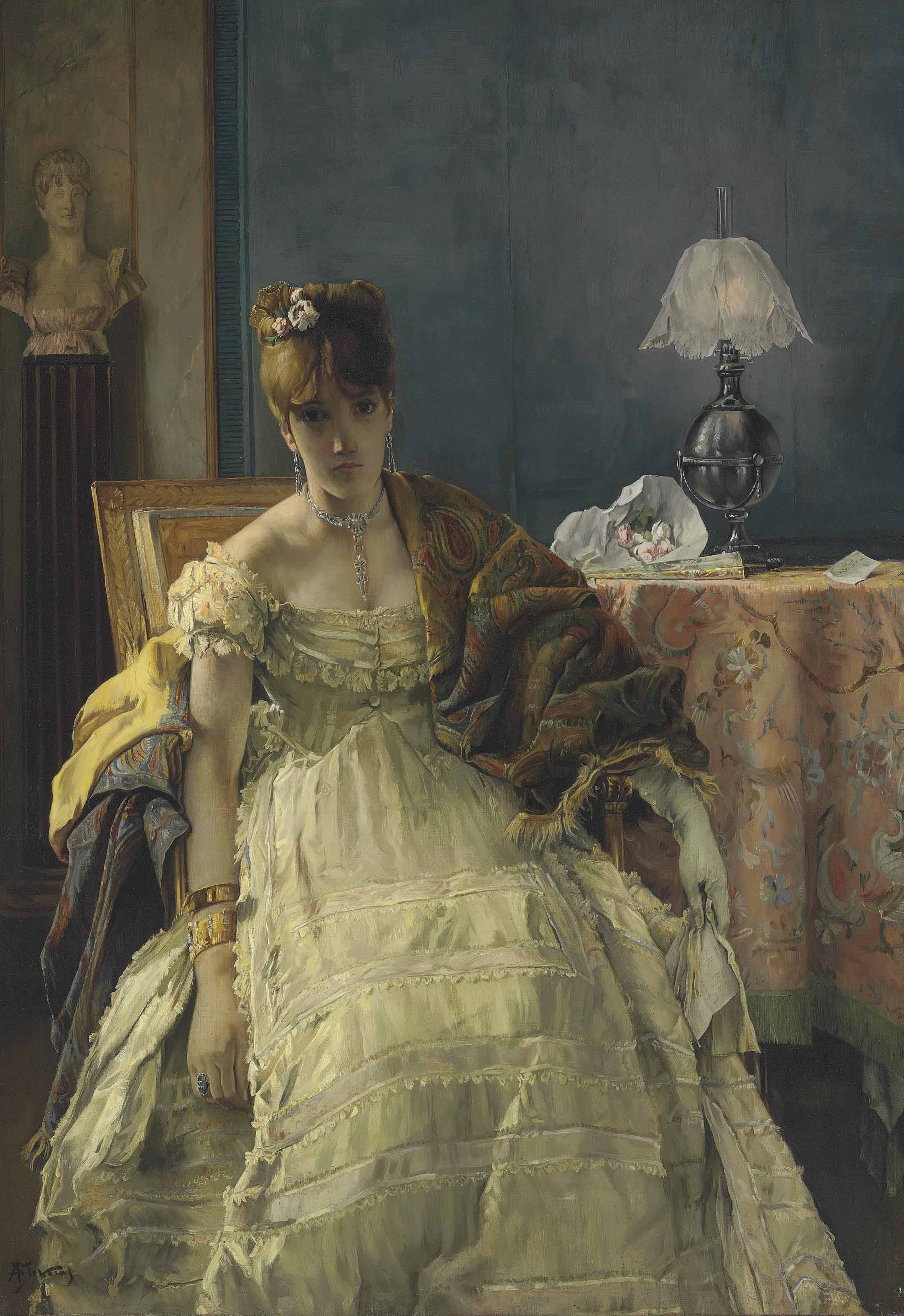 Alfred Stevens — Страдающий от любви