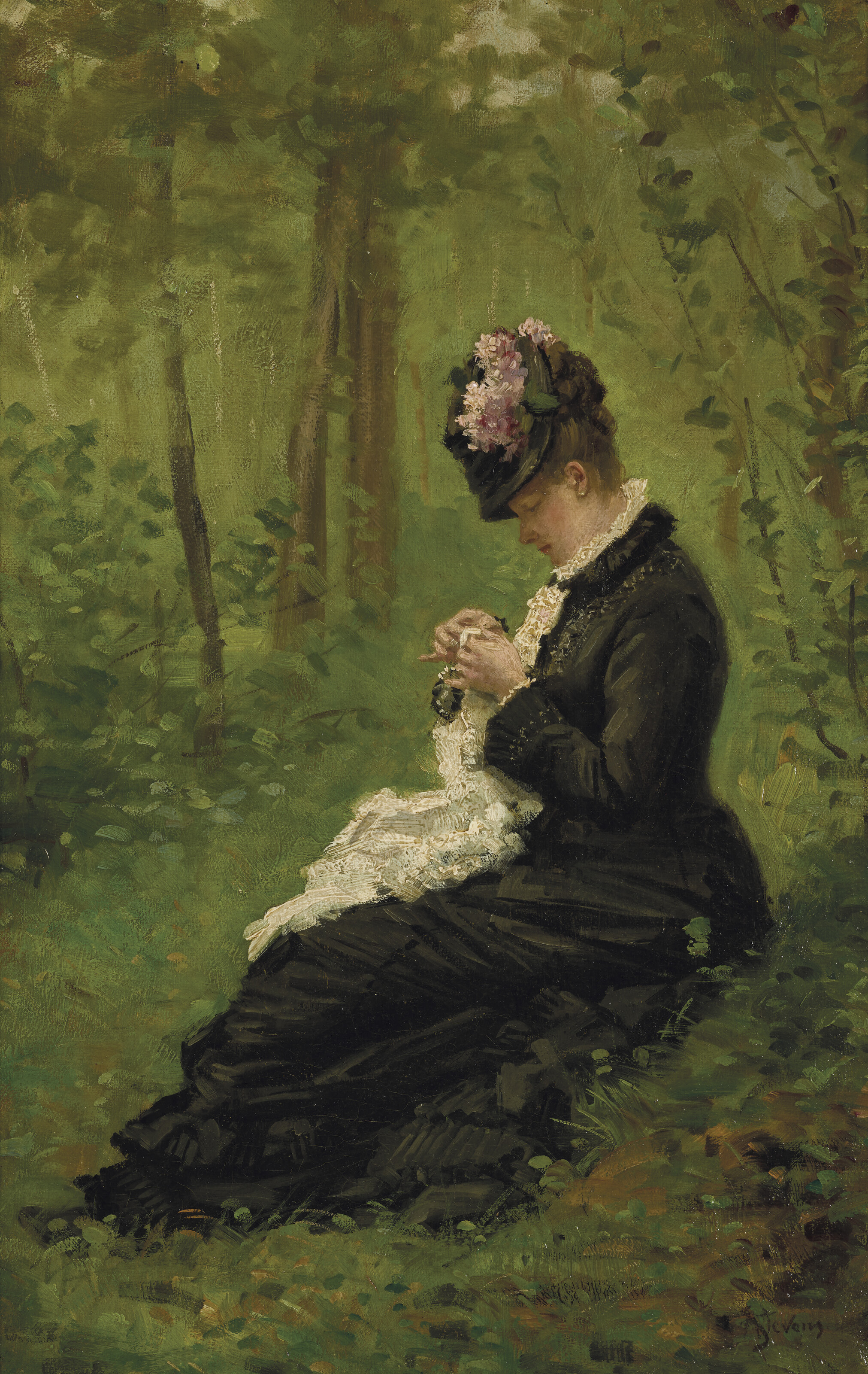 Alfred Stevens — Ла Бродез