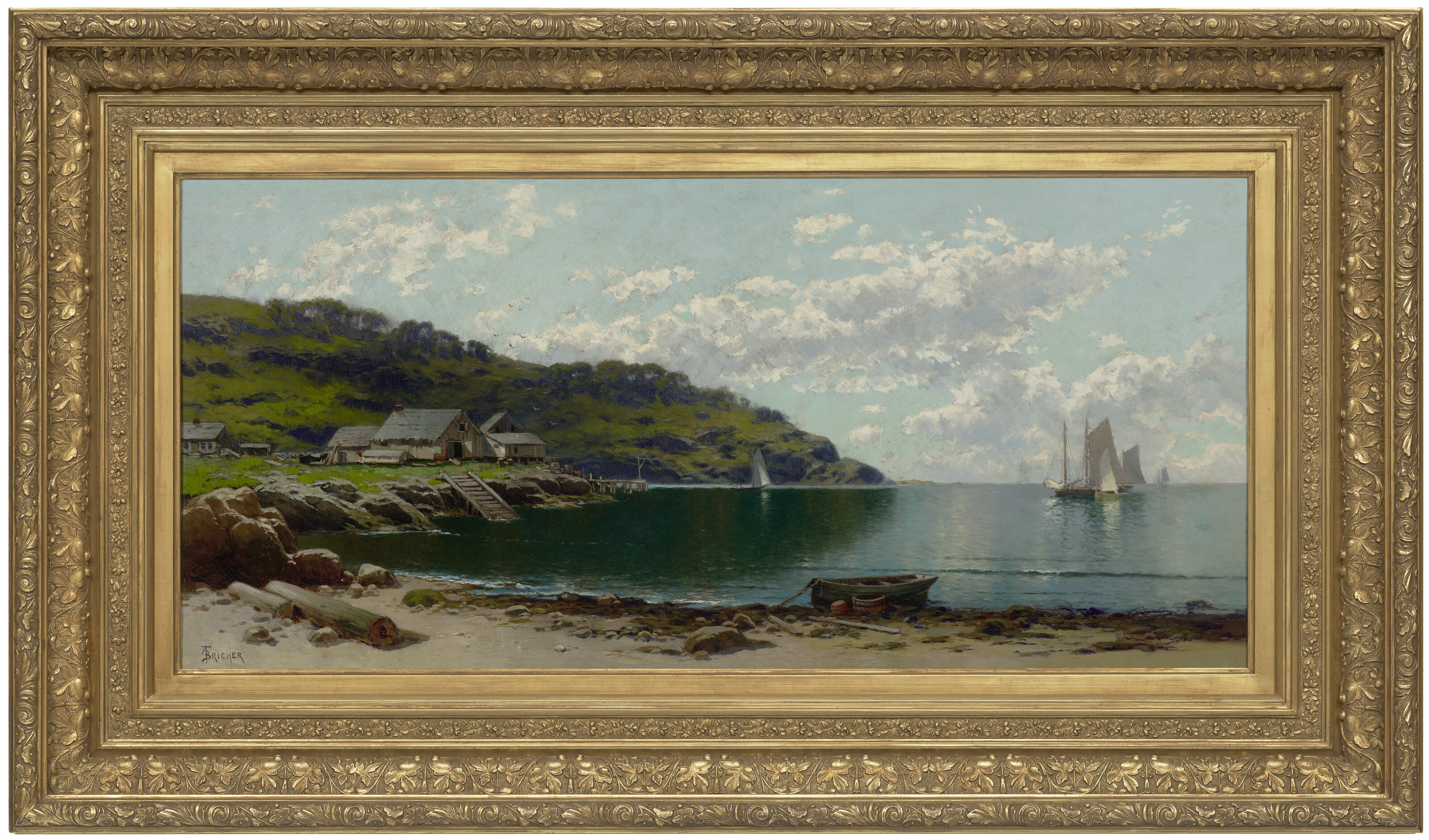 Alfred Thompson Bricher — На побережье штата Мэн, изображение 2