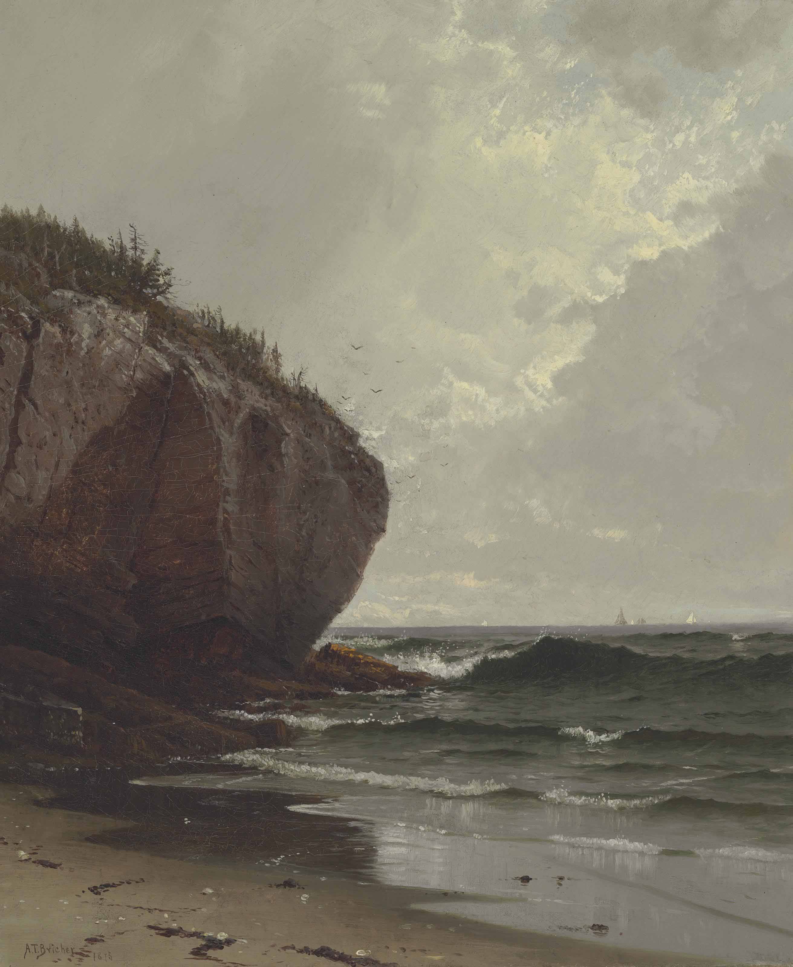 Alfred Thompson Bricher — На острове Маунт-Дезерт, штат Мэн