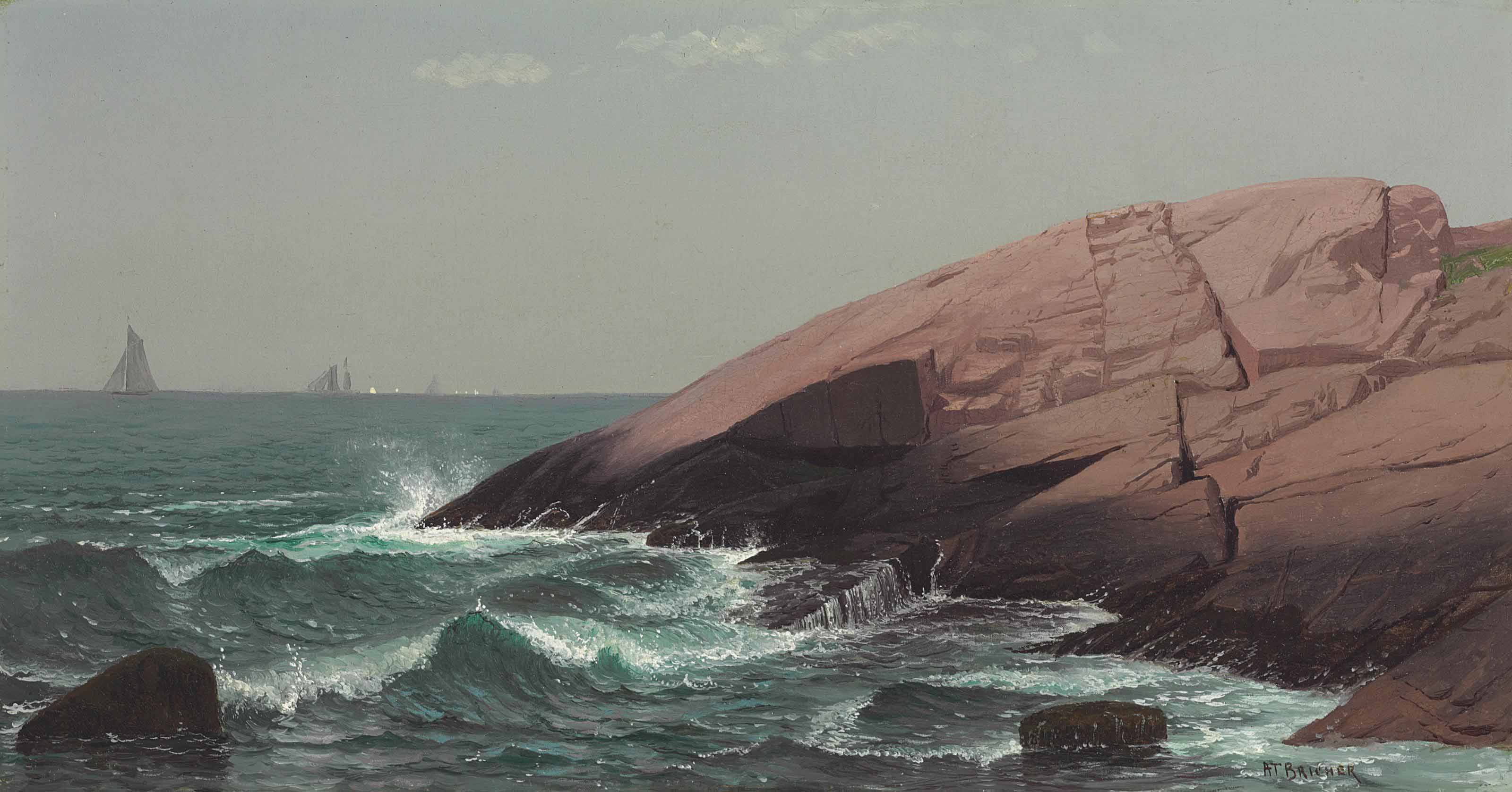 Alfred Thompson Bricher — Прибрежный пейзаж
